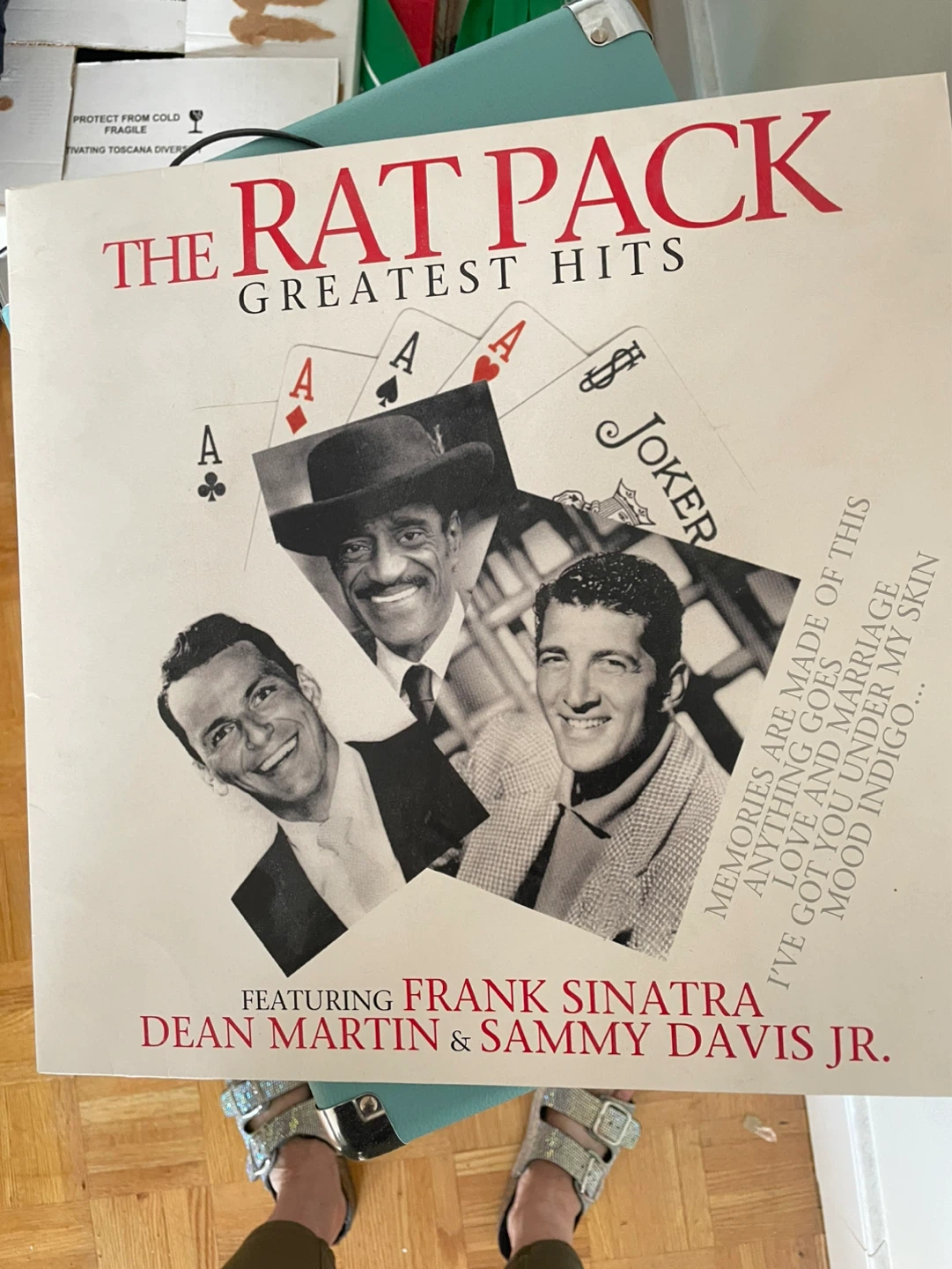The Rat Pack Greatest Hits Vinyl Record