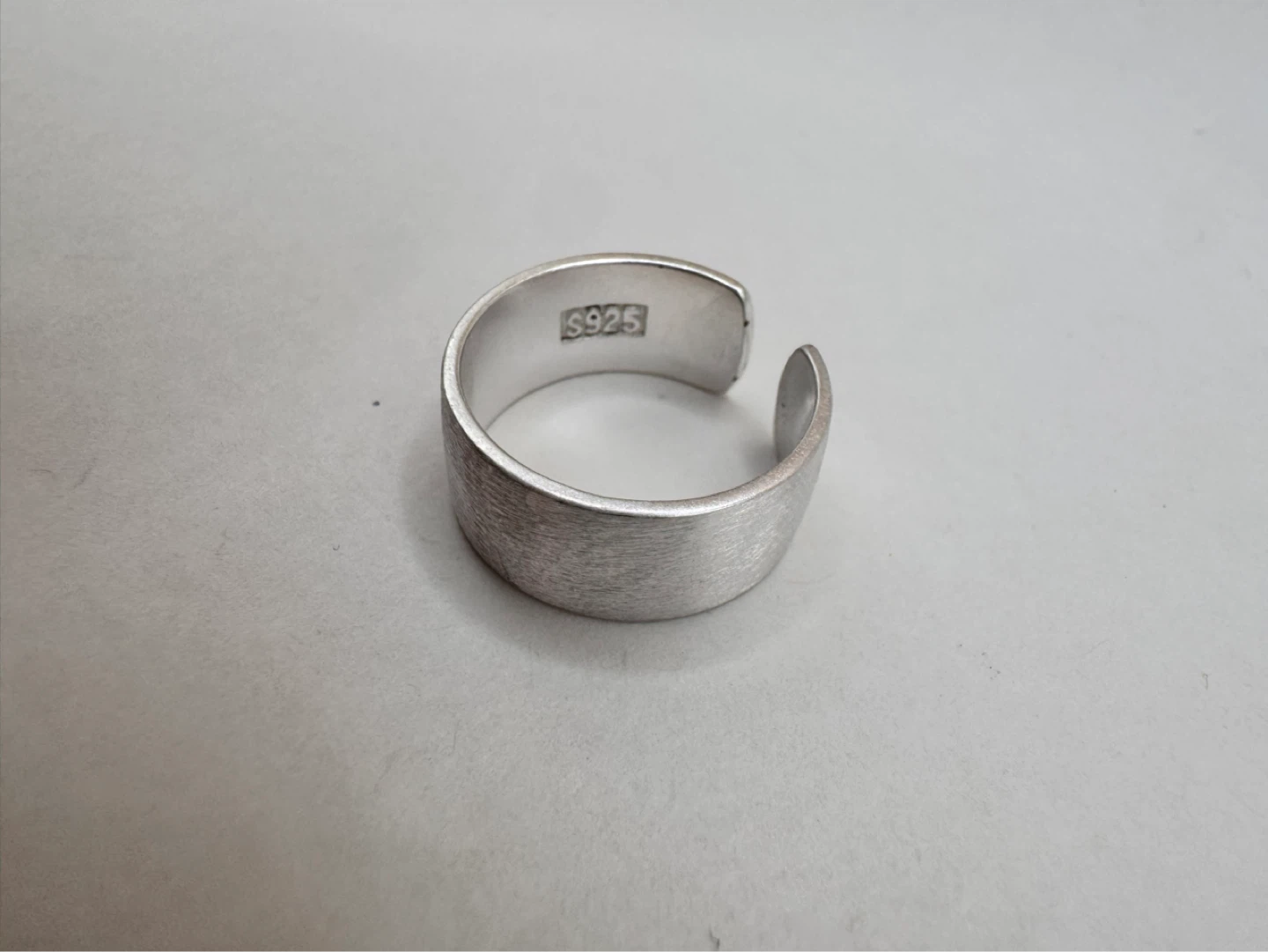 Sterling Silver S925 Adjustable Ring - photo 4
