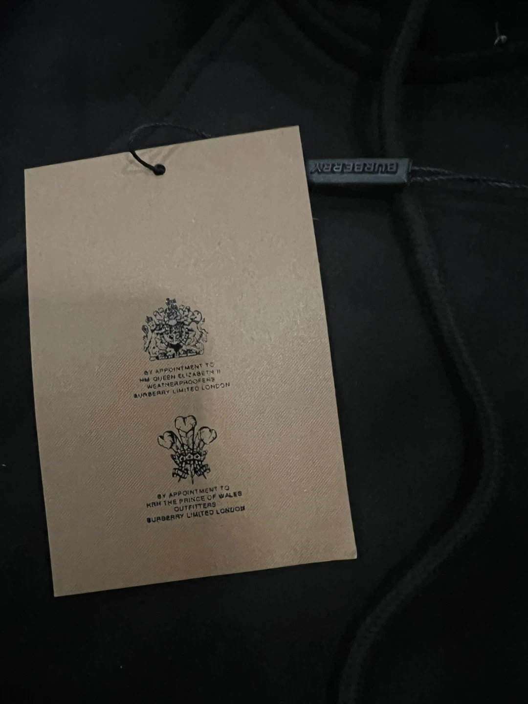 Burberry Black Full-Zip Hoodie - photo 5