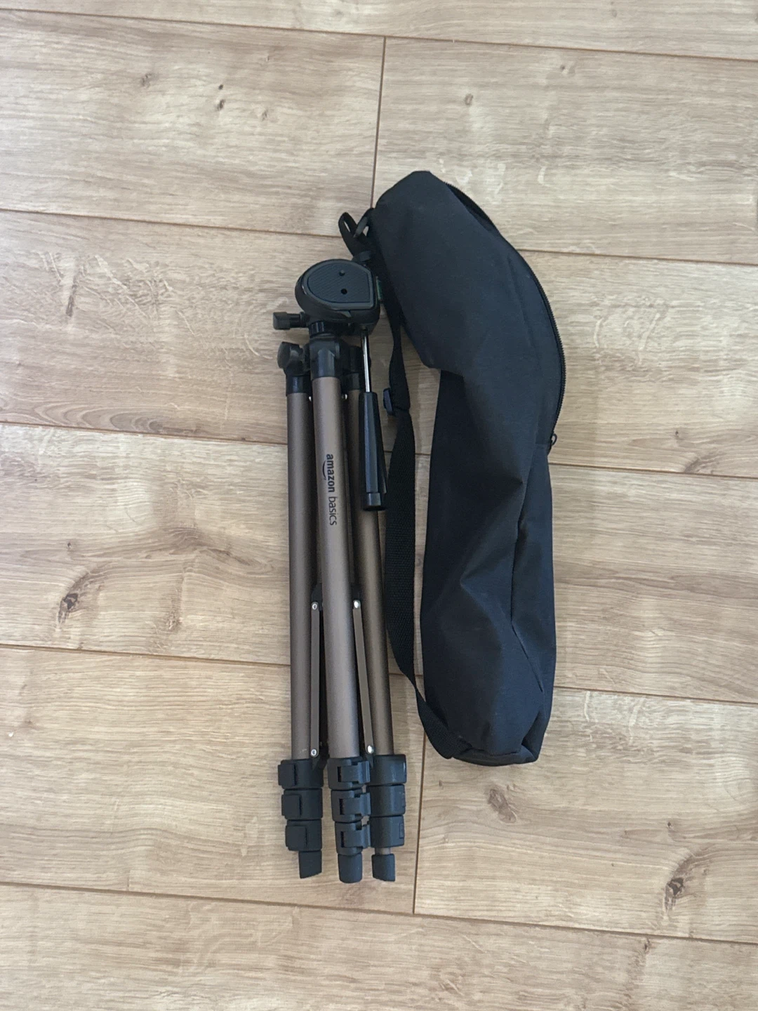 Amazon Basics Lightweight Tripod with Bag