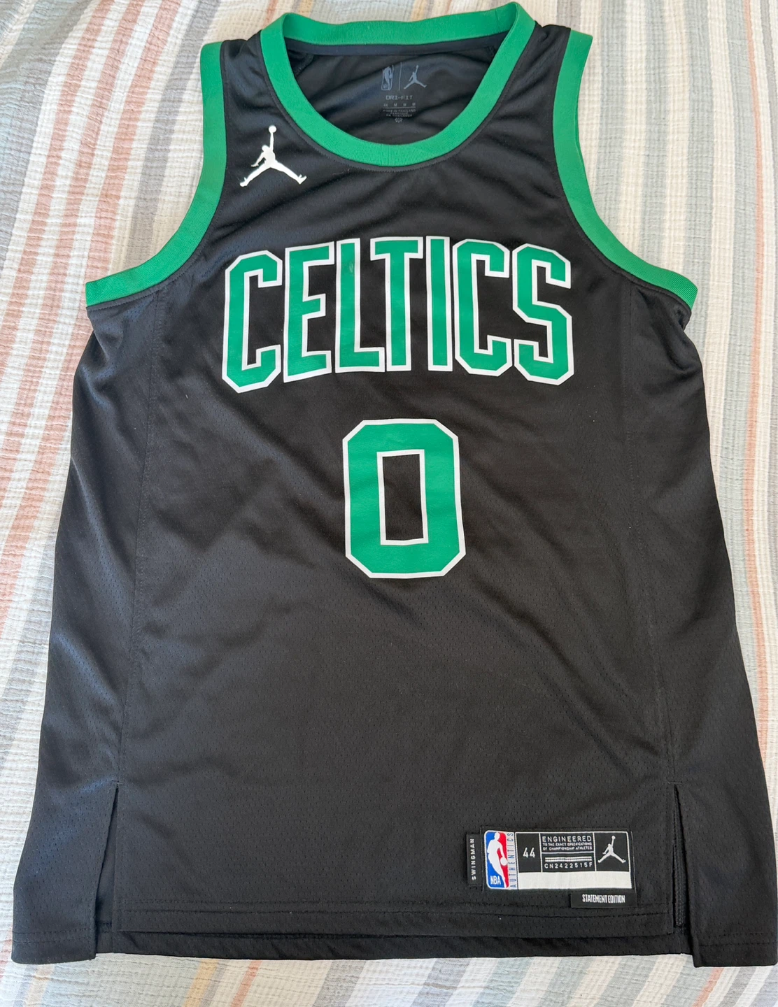 Boston Celtics Jayson Tatum "Statement Edition" Jersey Size 44 - photo 2