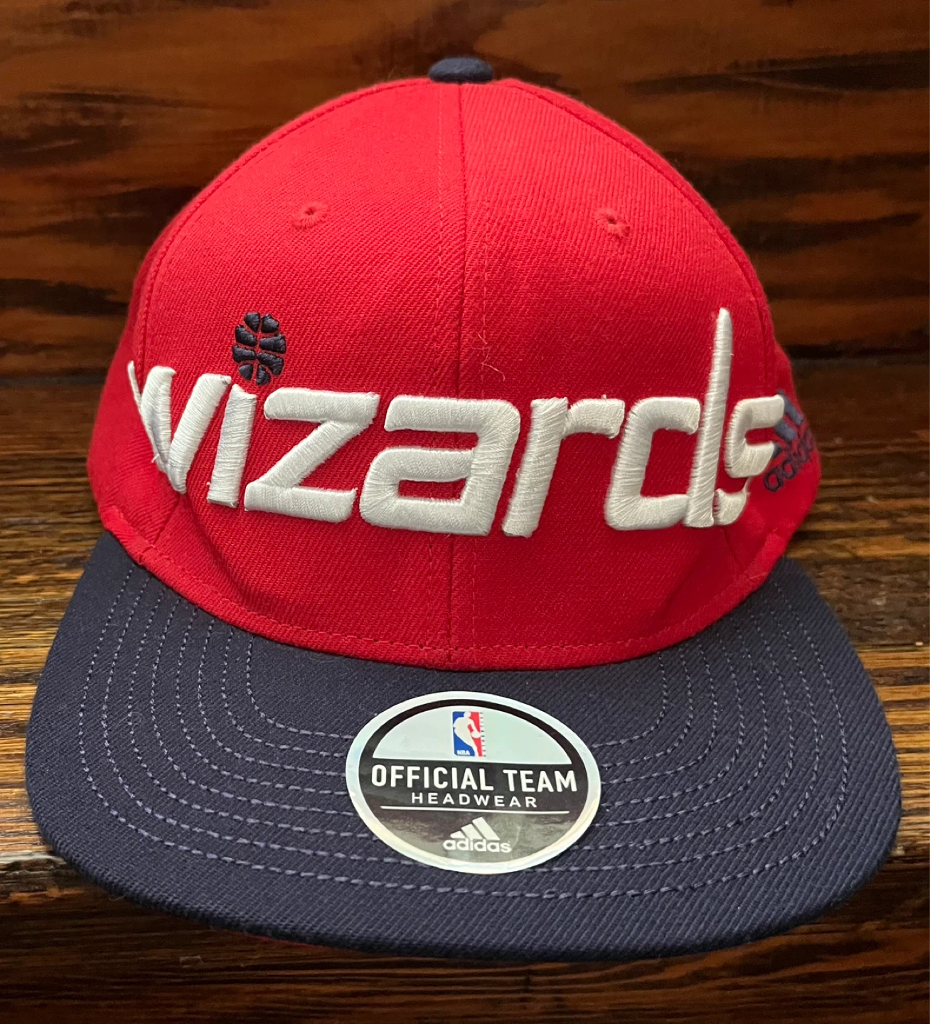 Washington Wizards SnapBack Hat Adidas Headwear