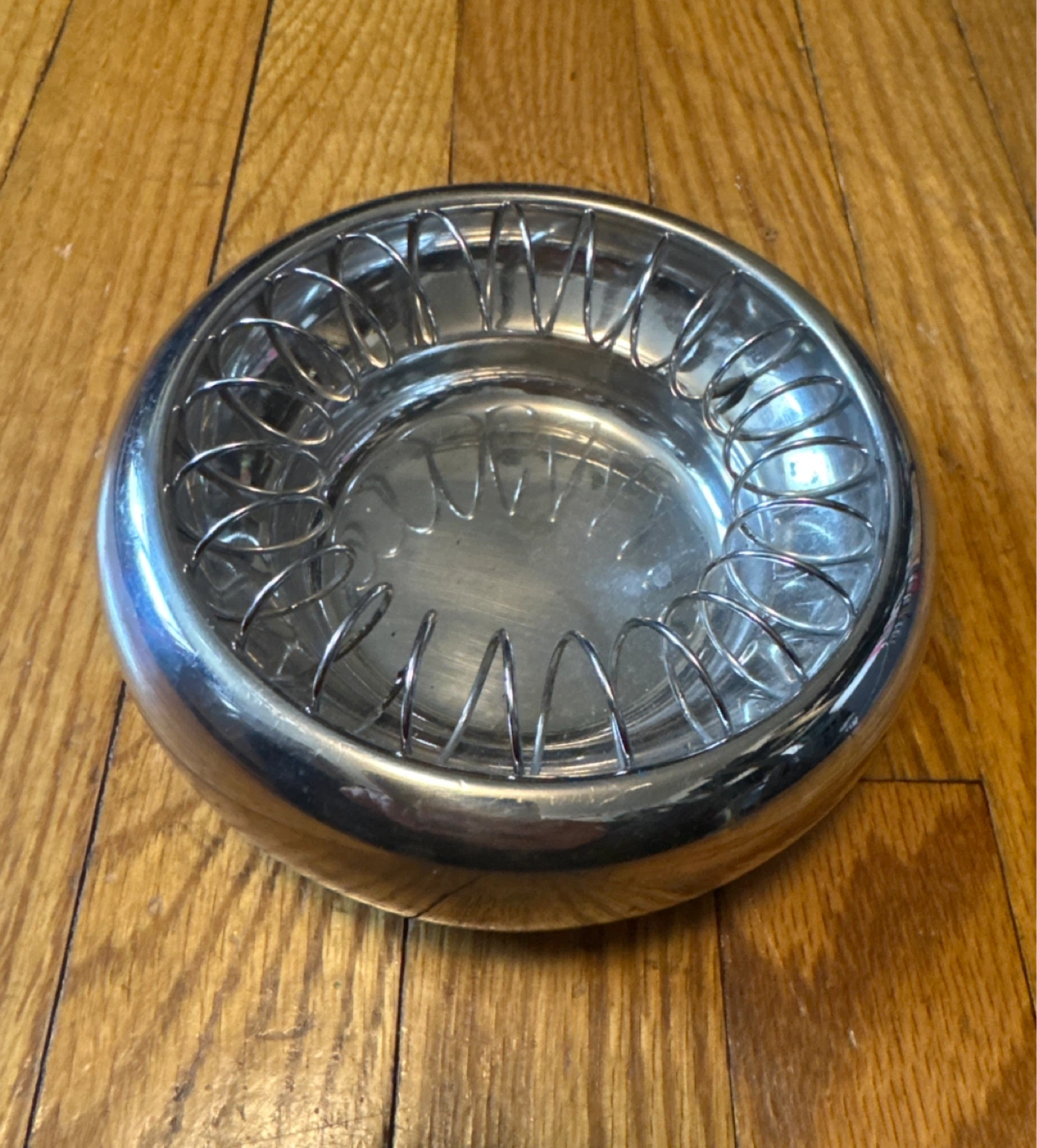 Alessi Spirale Small Steel Ashtray by Castiglioni
