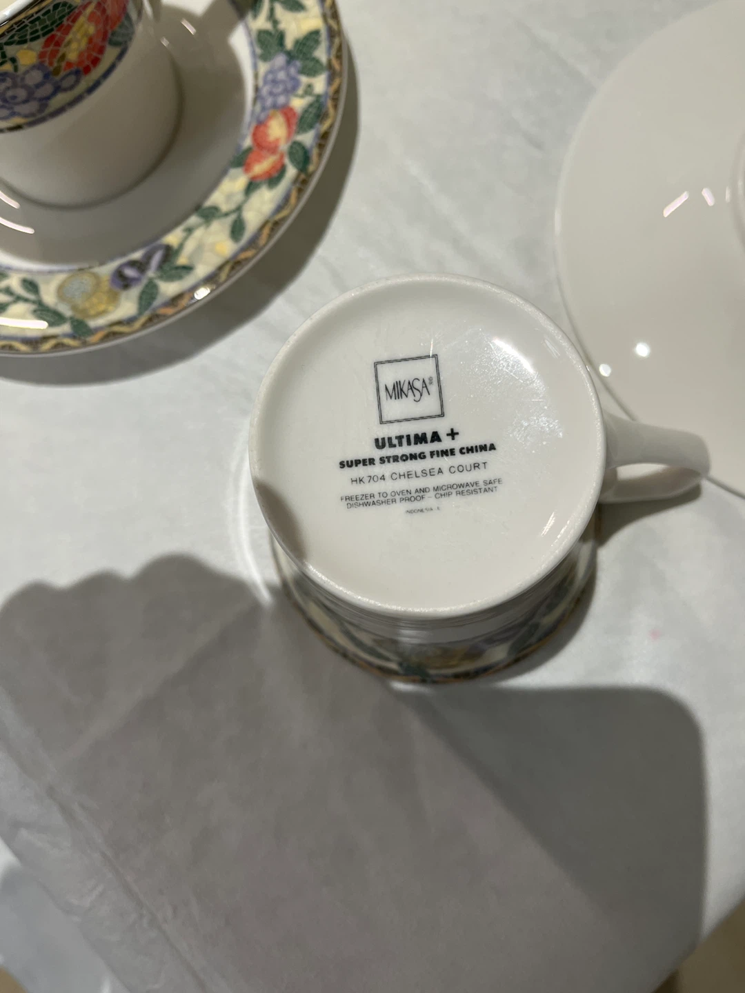 Mikasa Ultima Plus Chelsea Court Tea Cup and Saucer Set - photo 3