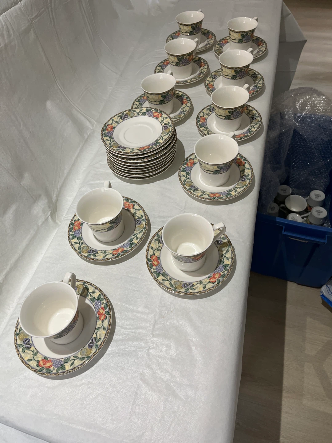 Mikasa Ultima Plus Chelsea Court Tea Cup and Saucer Set
