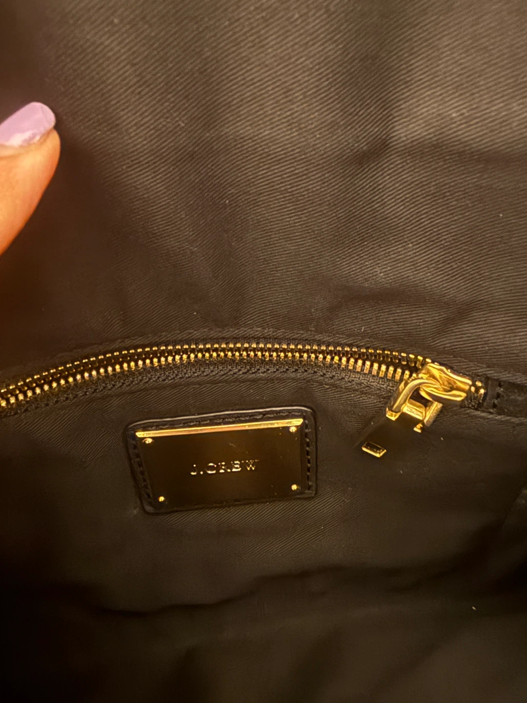 J. Crew Woven Envelope Clutch with Gold Chain - photo 3