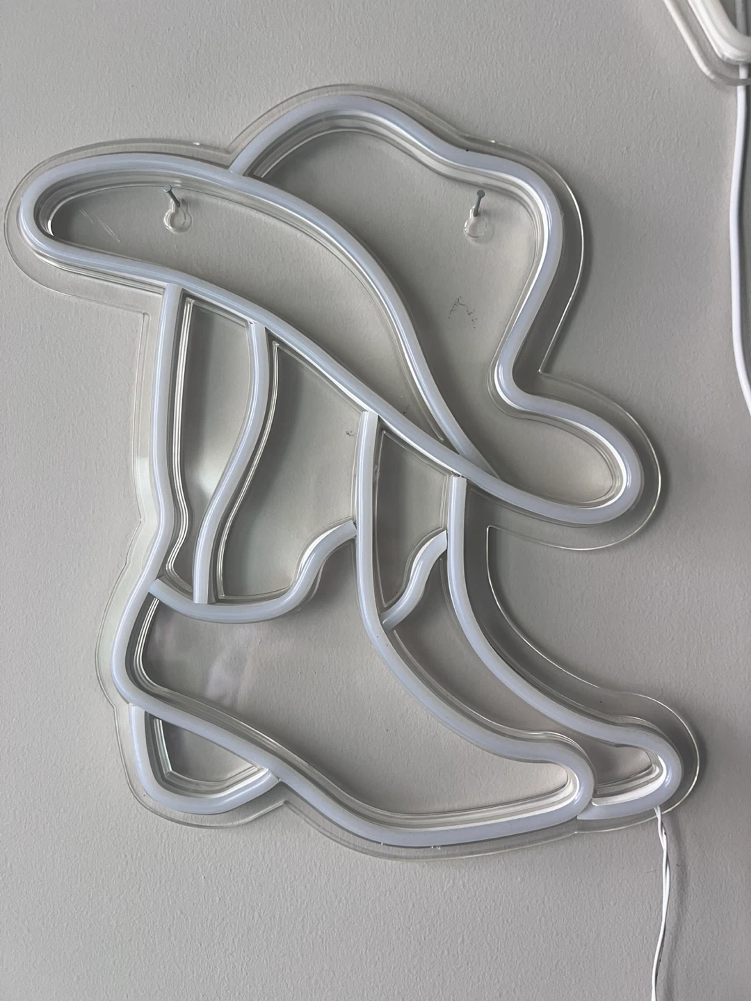 Cowboy Hat & Boots Neon Sign - photo 2