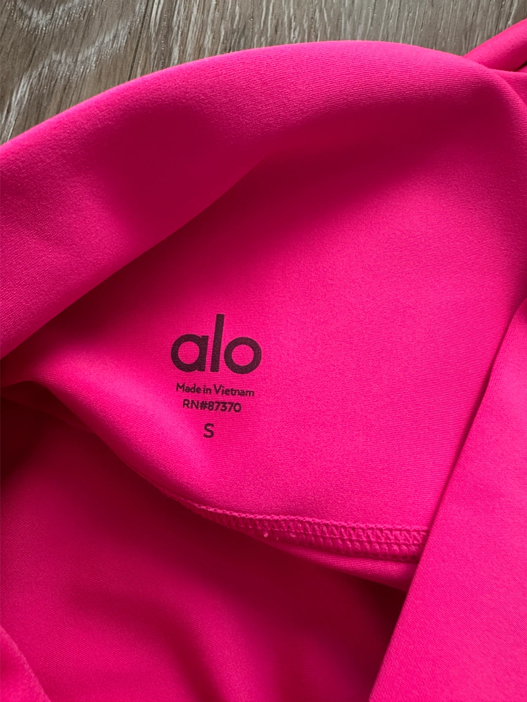 Alo Yoga High-Waist Leggings - Hot Pink - Size S - photo 4