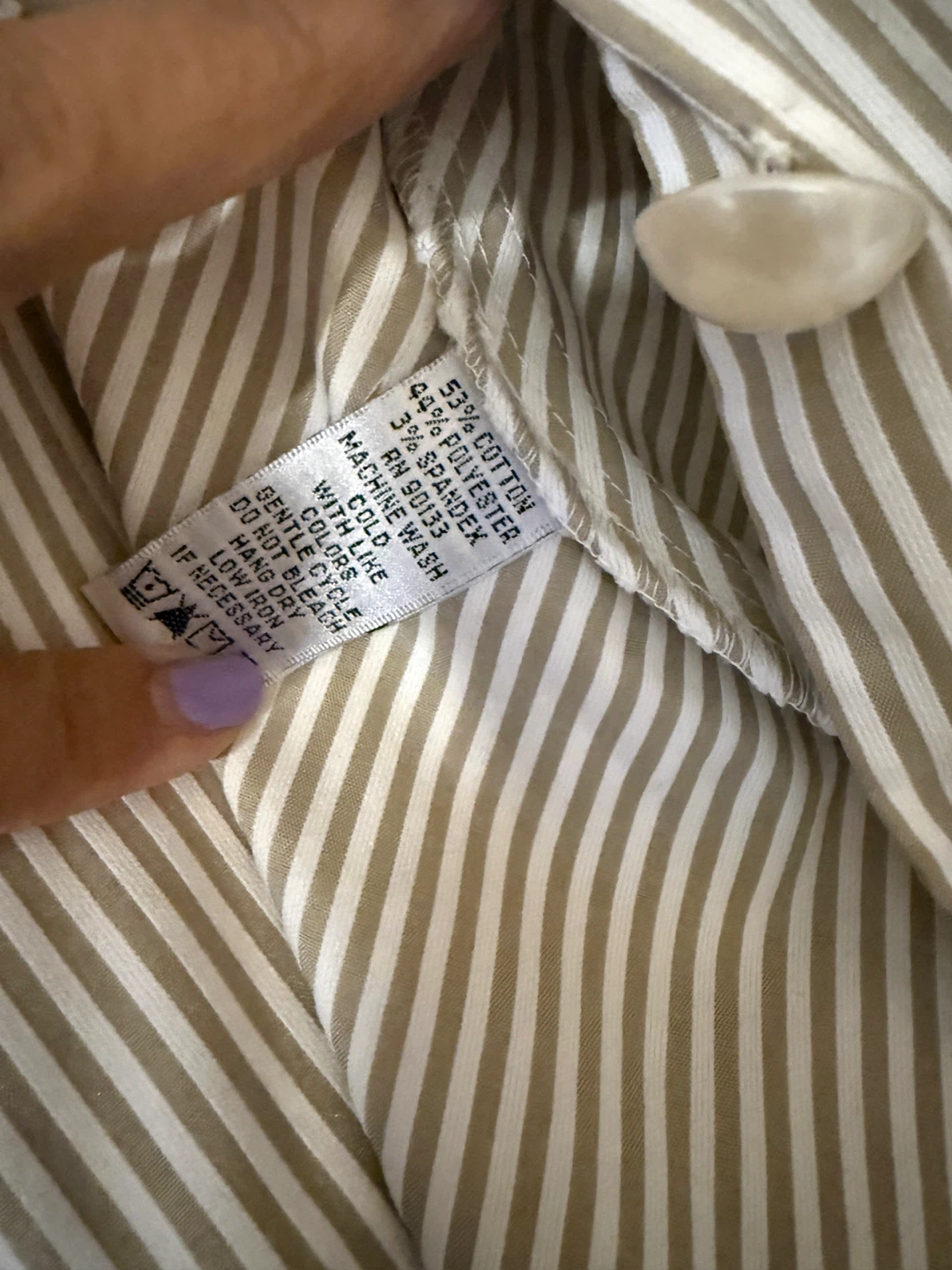 Status by Star Jones Striped Blazer and Skirt Set - Size 6 - photo 5