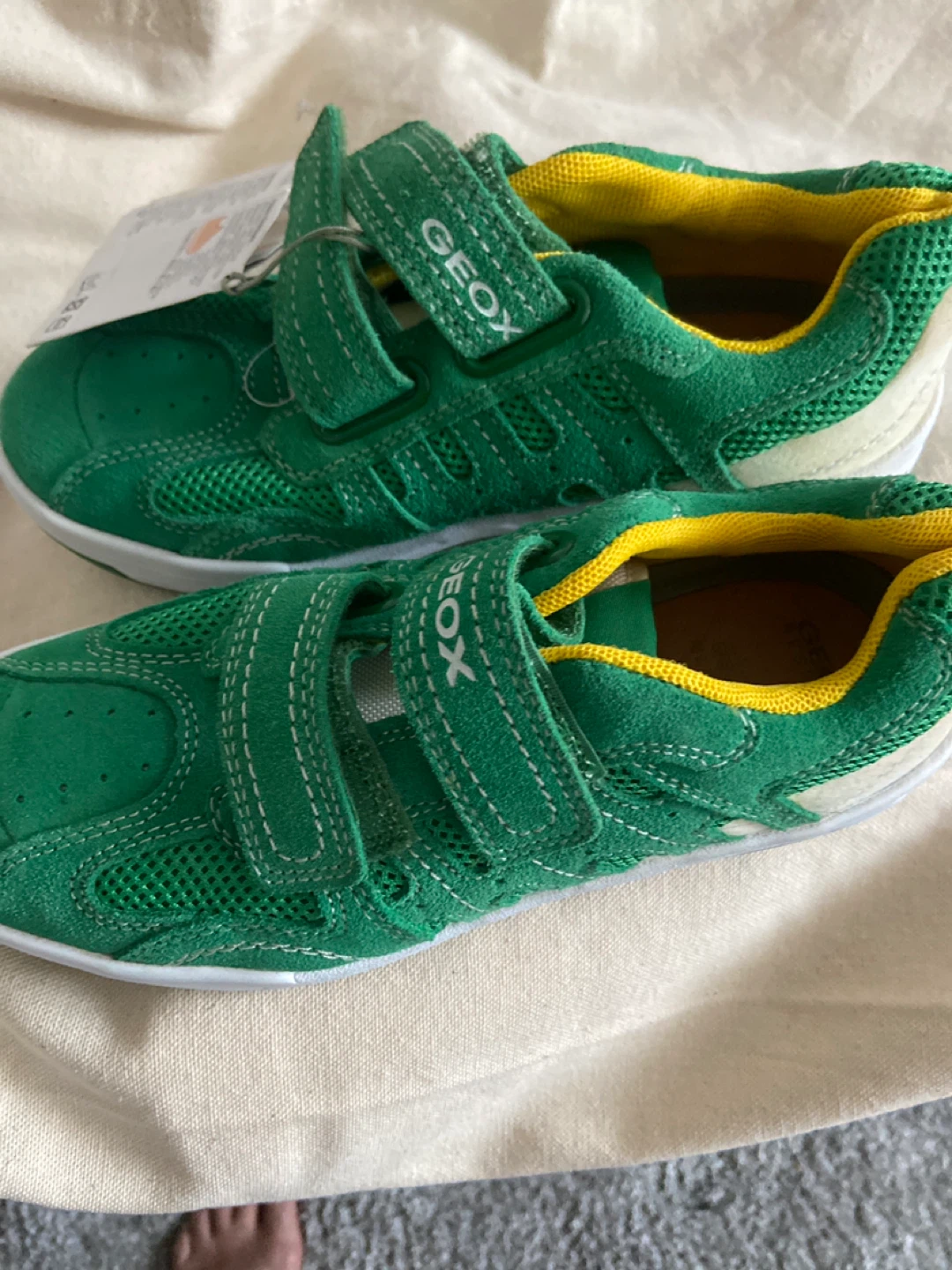 Geox Respira Green Sneakers - Size 2.5 UK / 35 EUR - photo 2