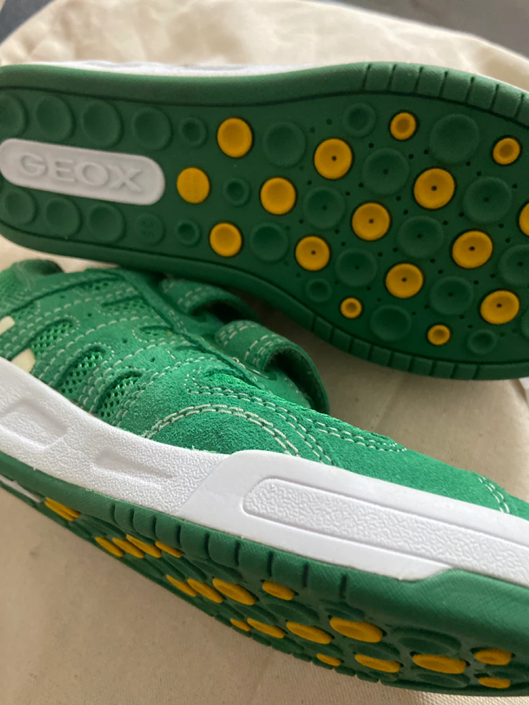 Geox Respira Green Sneakers - Size 2.5 UK / 35 EUR - photo 4