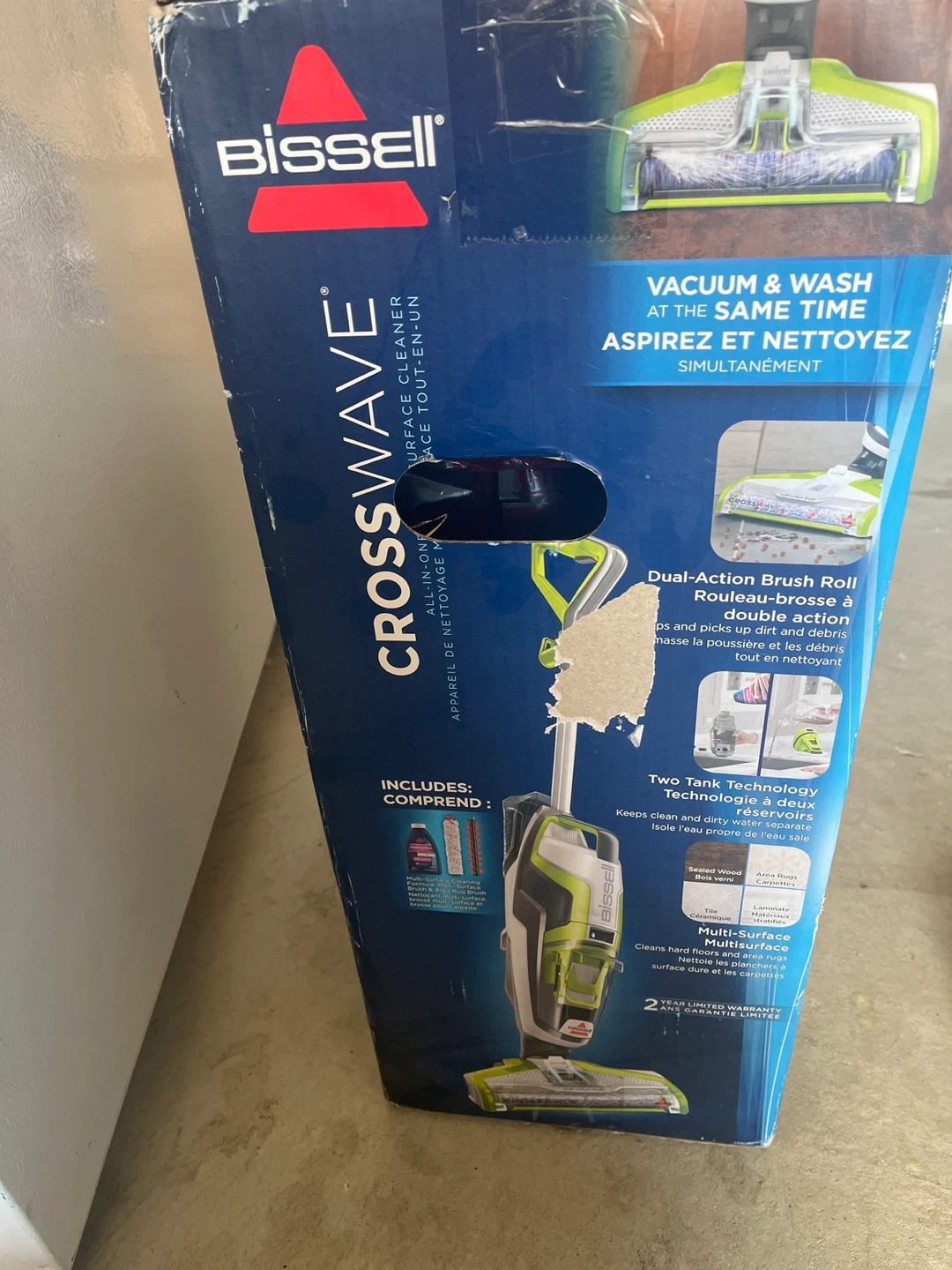 Bissell Crosswave All-in-One Multi-Surface Cleaner - photo 3