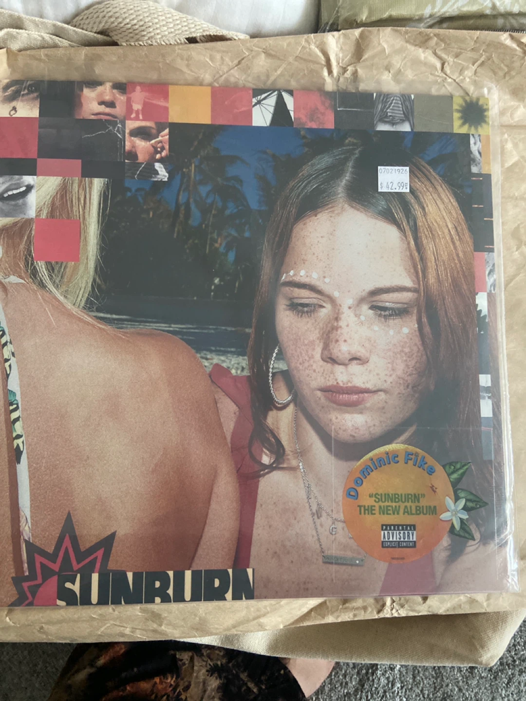Dominic Fike Sunburn Vinyl Record