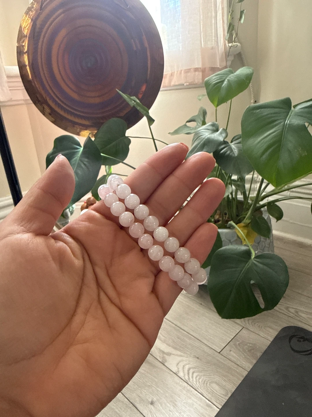 Rose Quartz Beaded Bracelet