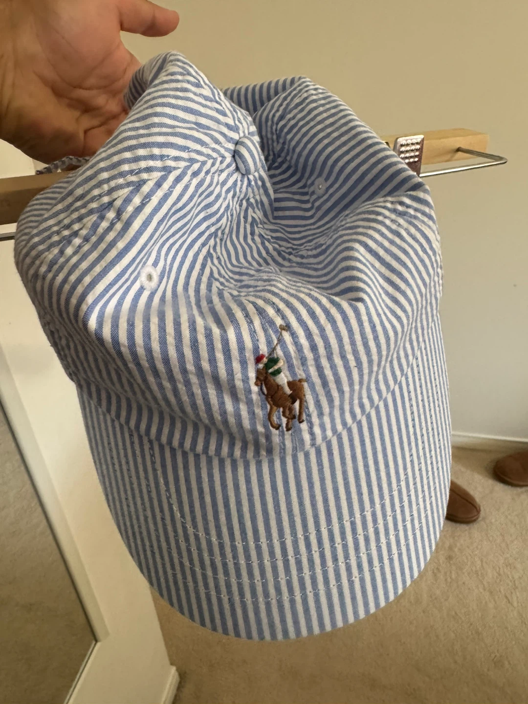 Ralph Lauren Striped Baseball Cap