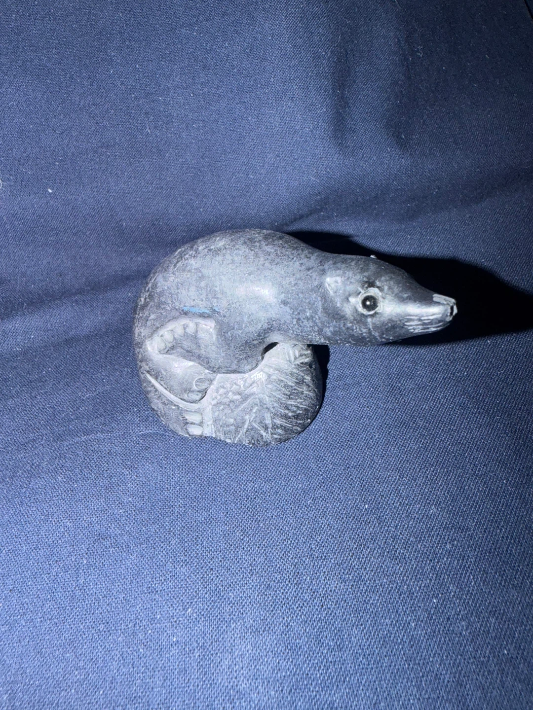 The Wolf Sculptures Hand Carved Stone Animal Figurine