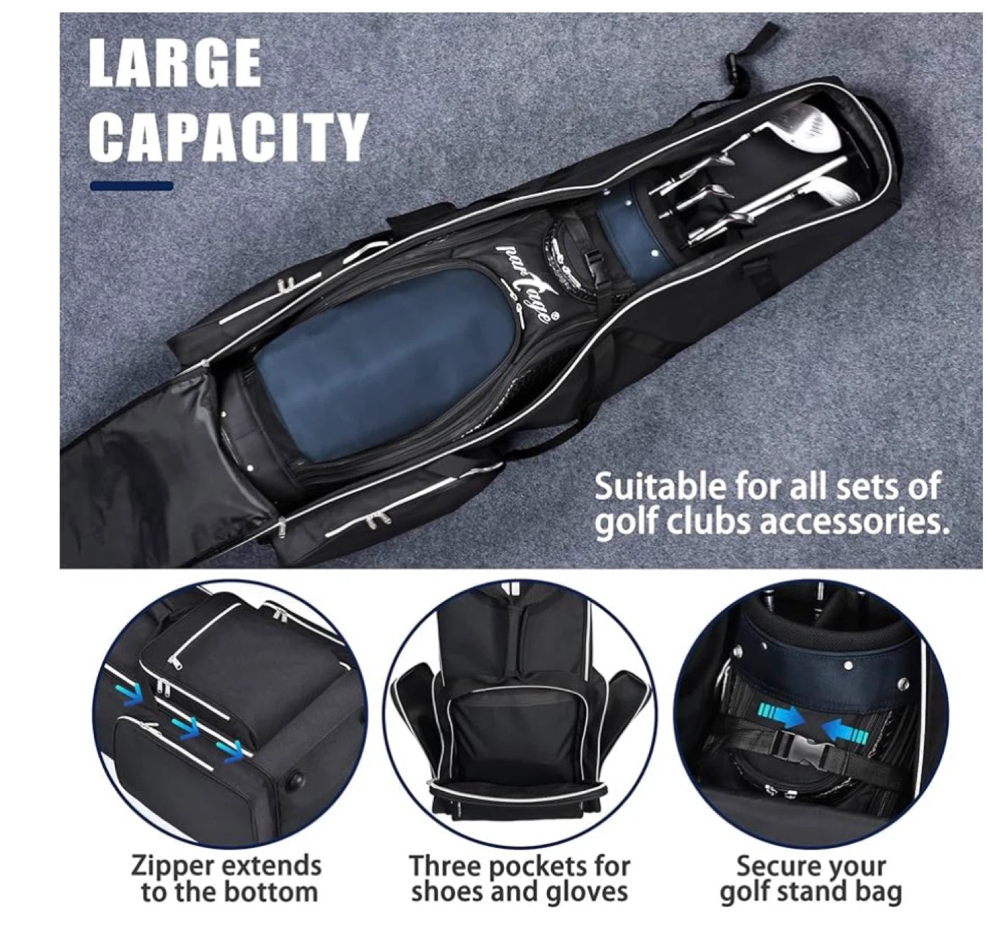 PARTAGE Golf Travel Bag - photo 5