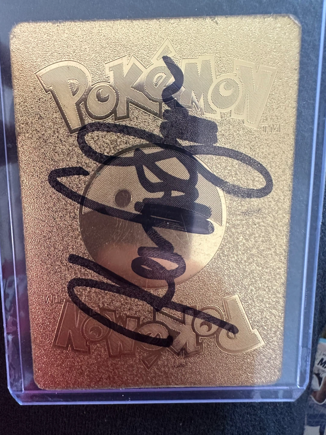 Mewtwo EX Gold Pokemon Card - photo 2