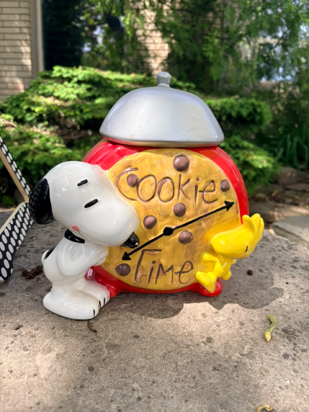 Peanuts Snoopy Cookie Time Ceramic Cookie Jar
