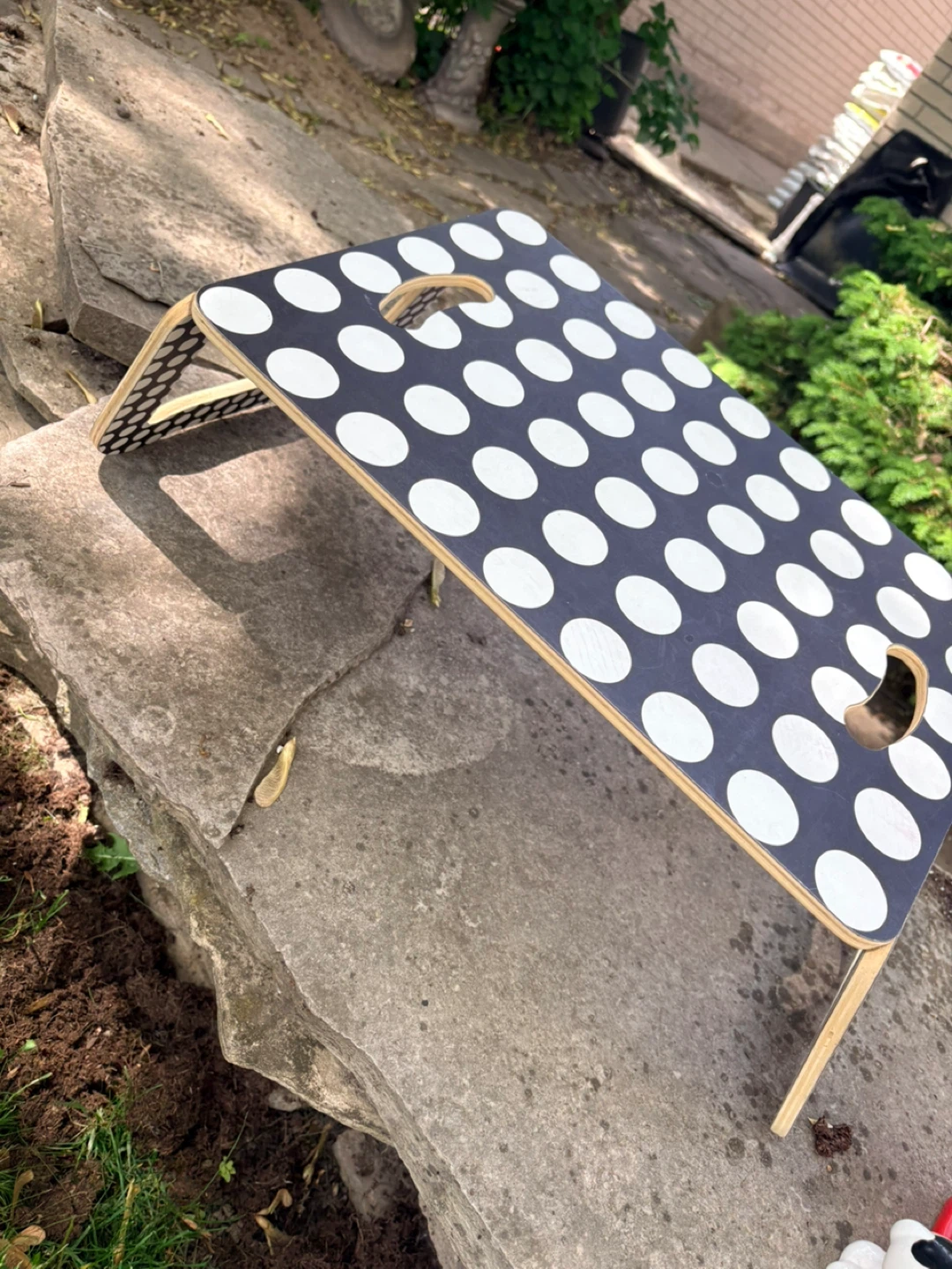 Foldable Lap Desk - Polka Dot
