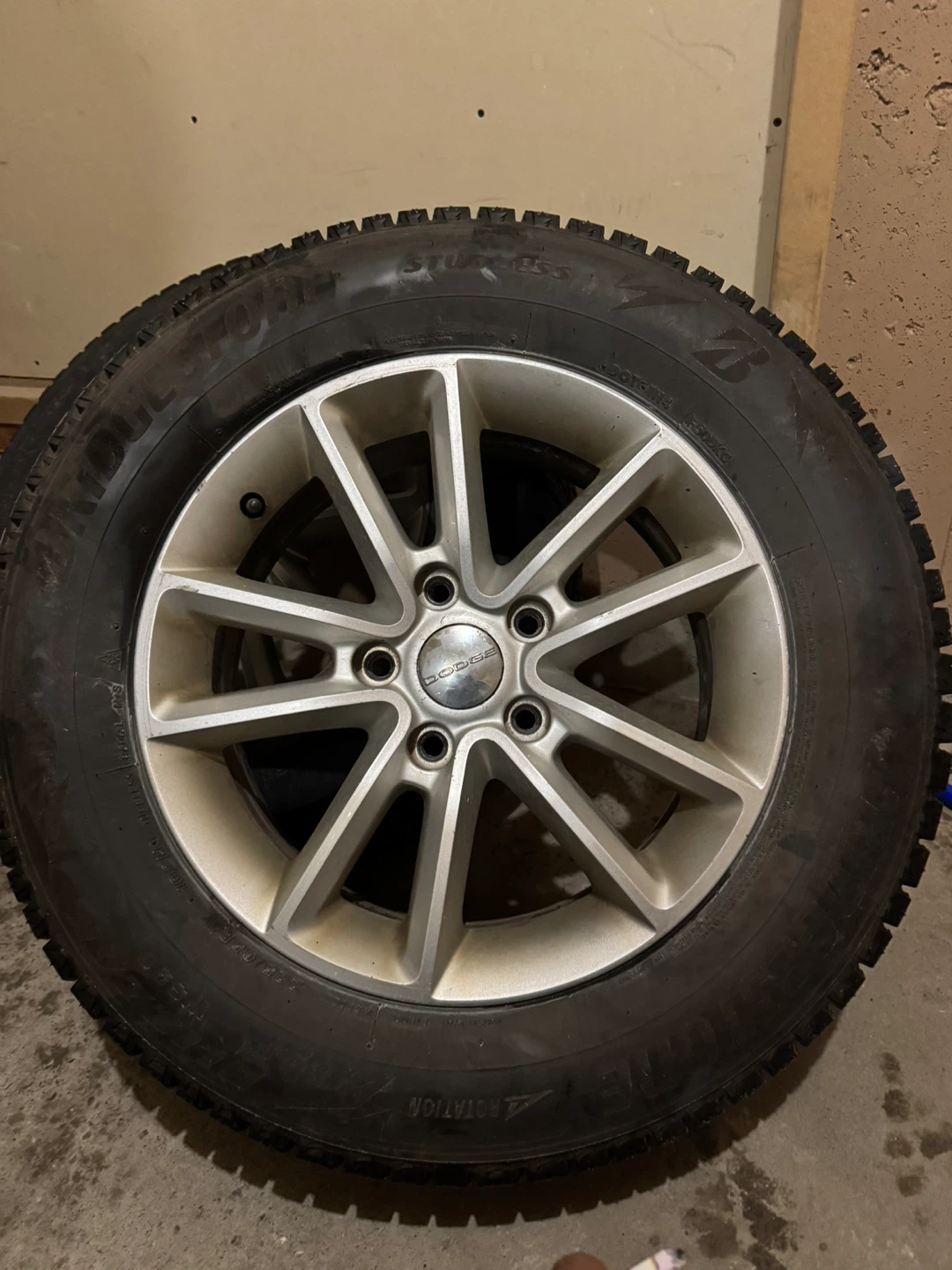 Set of 4 Winter Tires on Rims