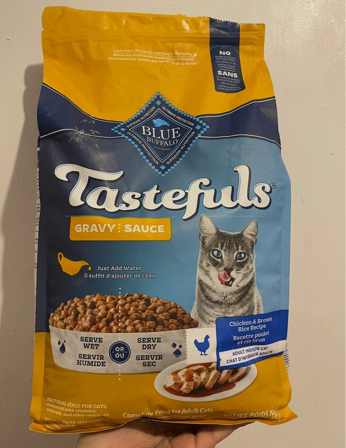 7lbs Blue Cat Food