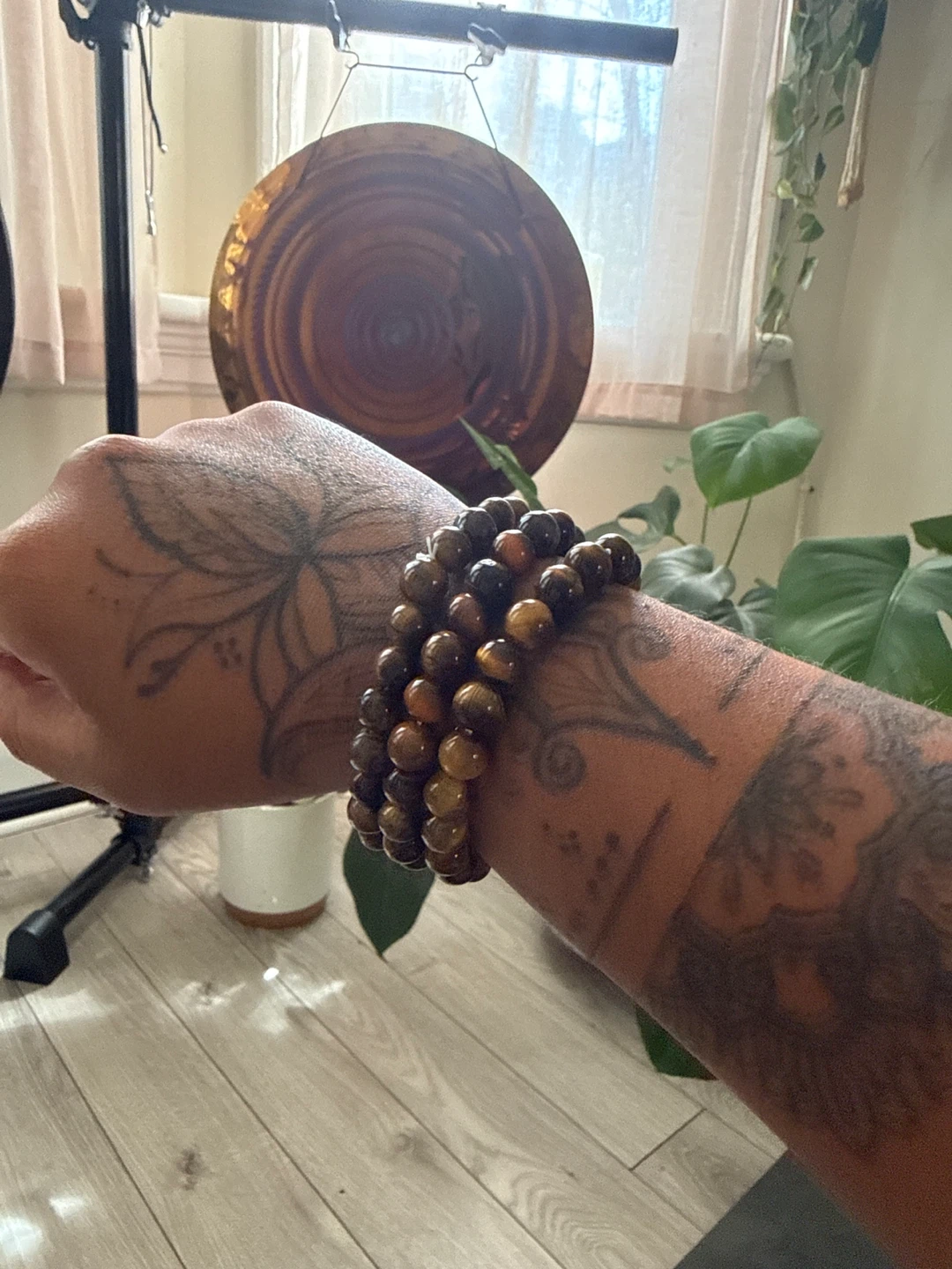 Tiger's Eye Beaded Bracelet - photo 2