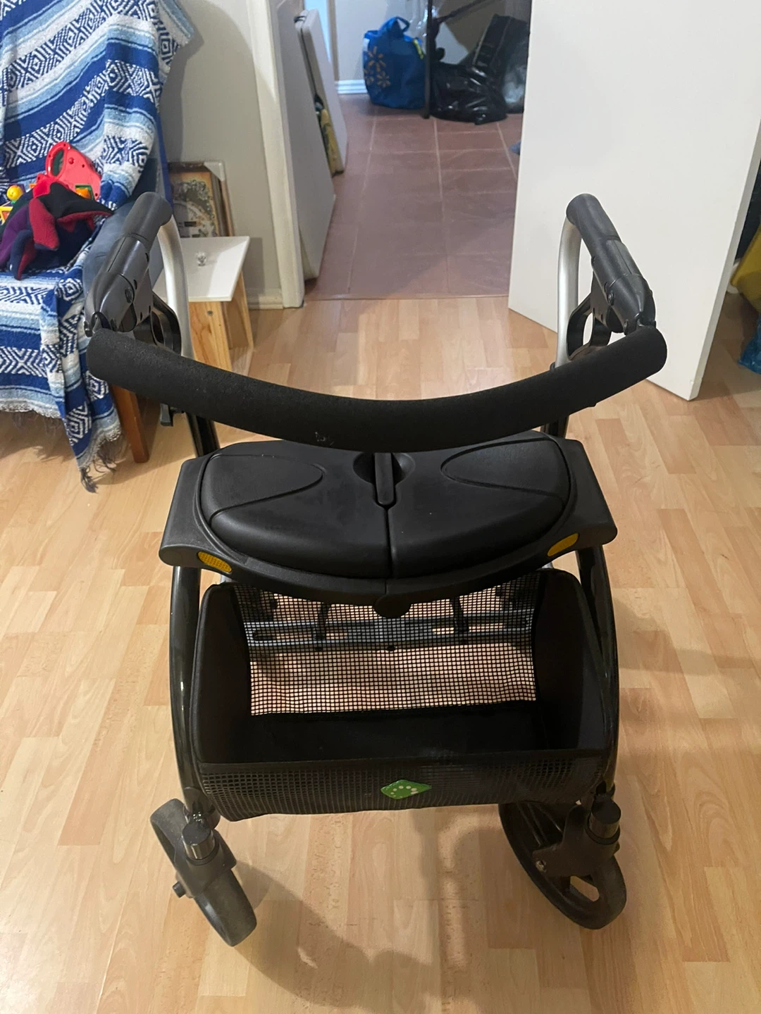 Walker with Seat and Basket