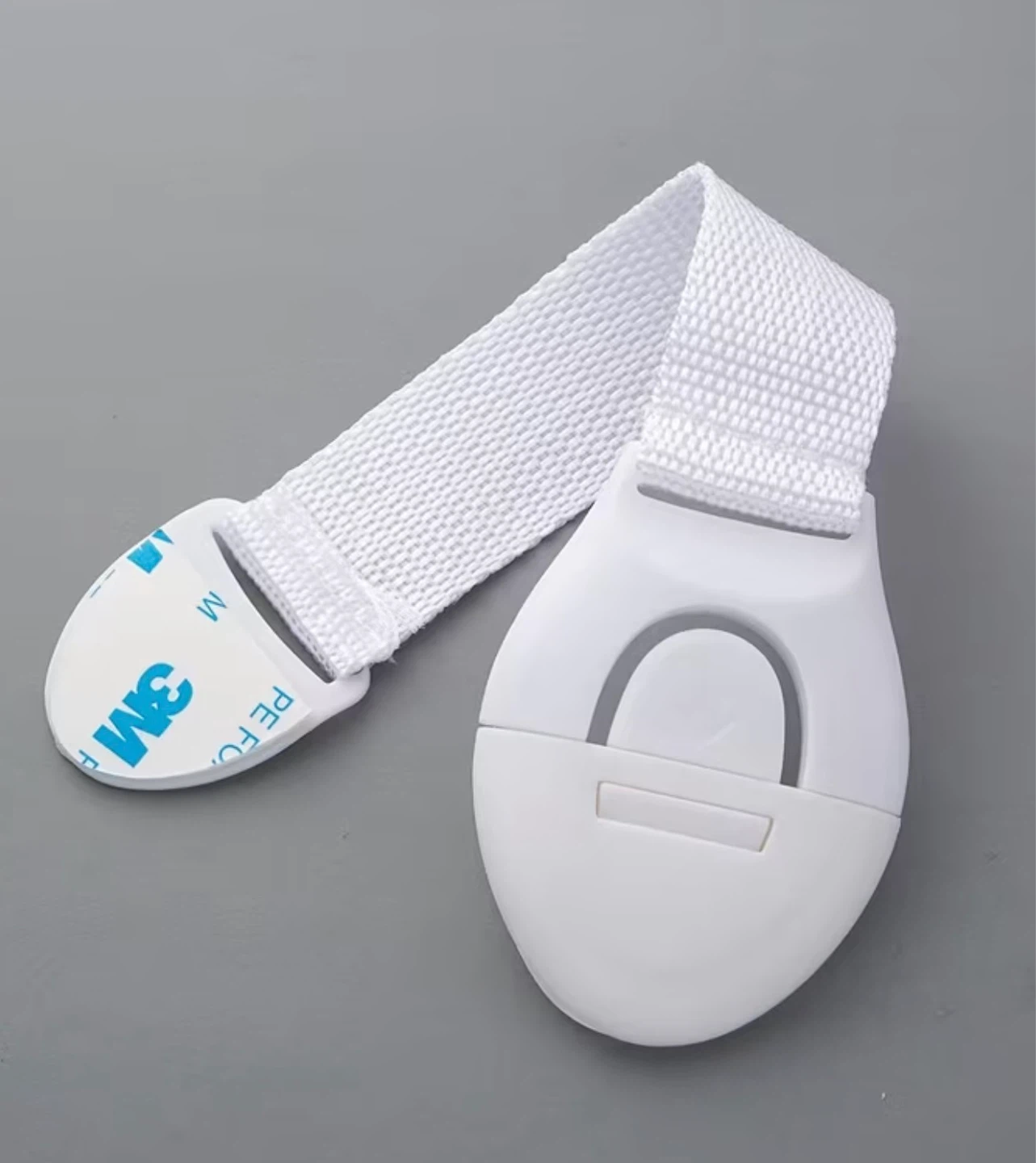 White Child Safety Cabinet Lock Strap