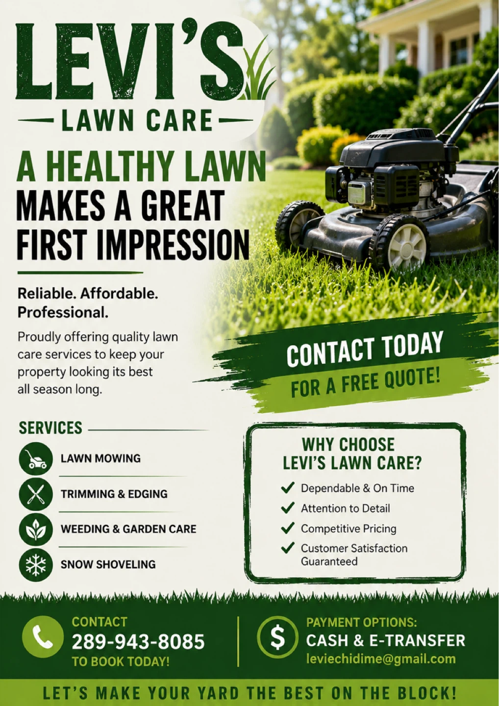 Levi's Lawn Care Services