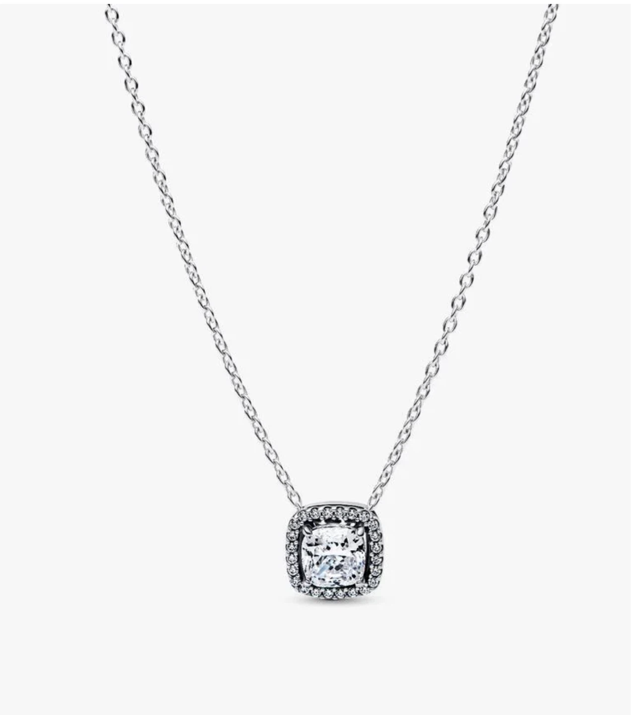 Pandora Halo Necklace and Stud Earrings Set - photo 3