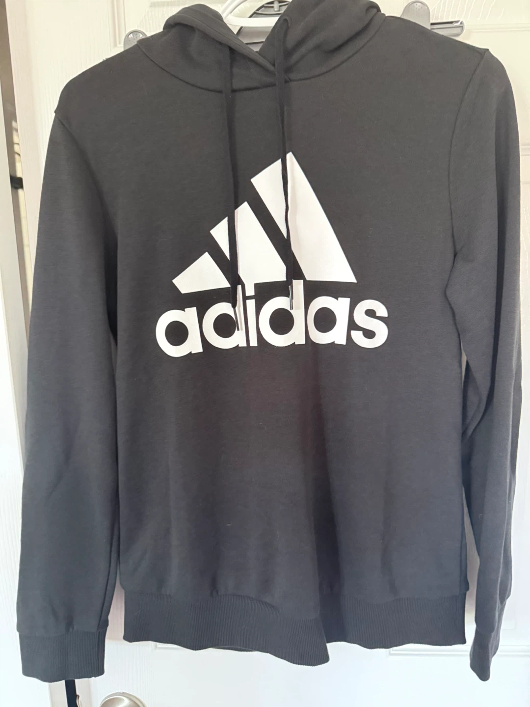Adidas Black Logo Hoodie