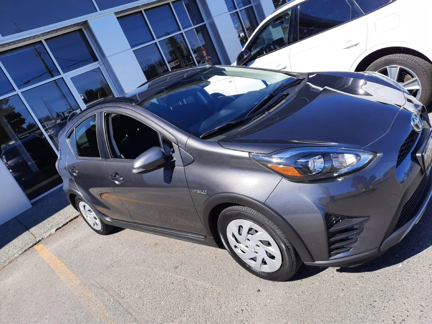 Used Grey Toyota Prius C - photo 2