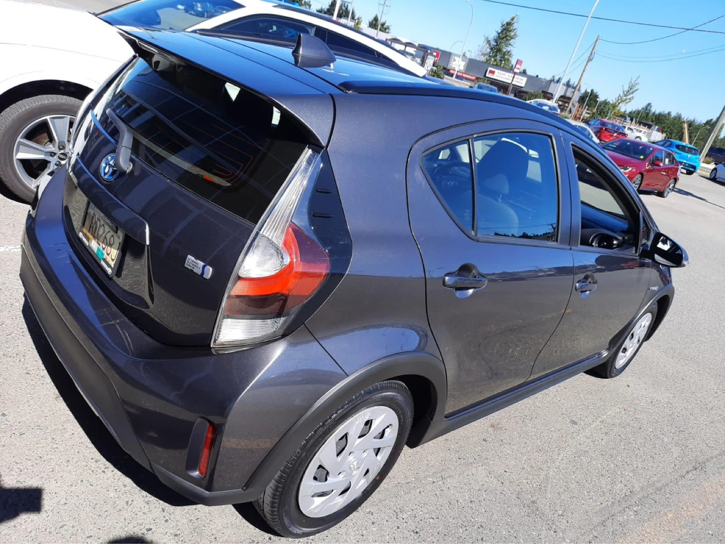 Used Grey Toyota Prius C - photo 4