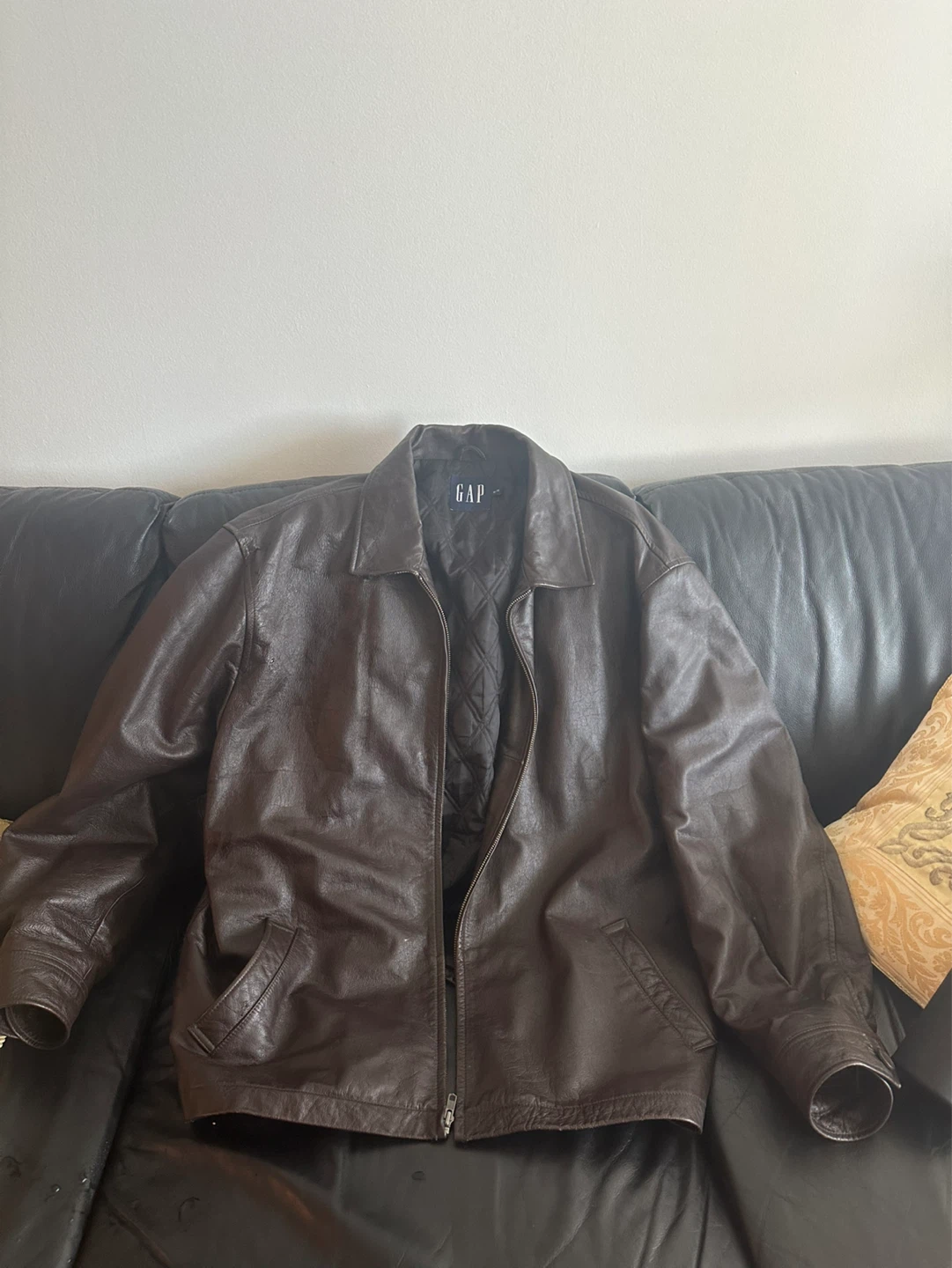 GAP Brown Leather Jacket
