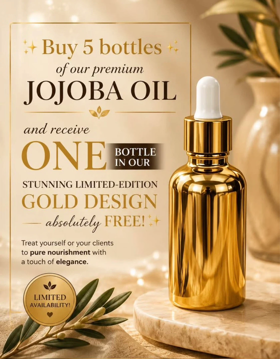 100% Pure Jojoba Oil - 30 ml - photo 3