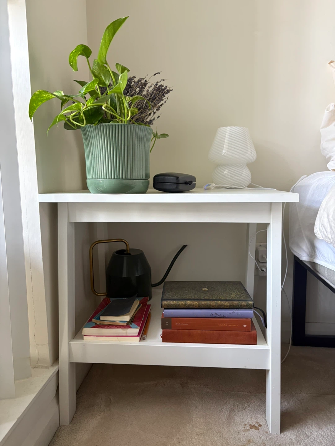 IKEA LUNNARP White Side Table