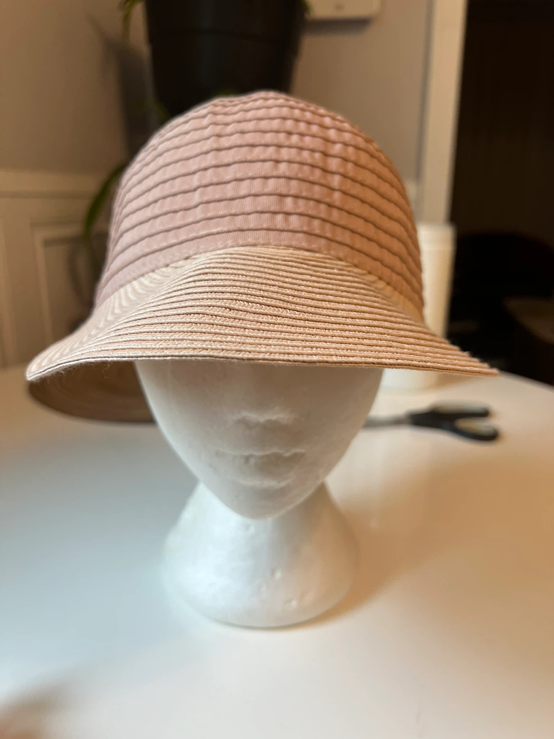 Women's Pink Straw Hat- Free w/ purchase (Read description) - photo 2