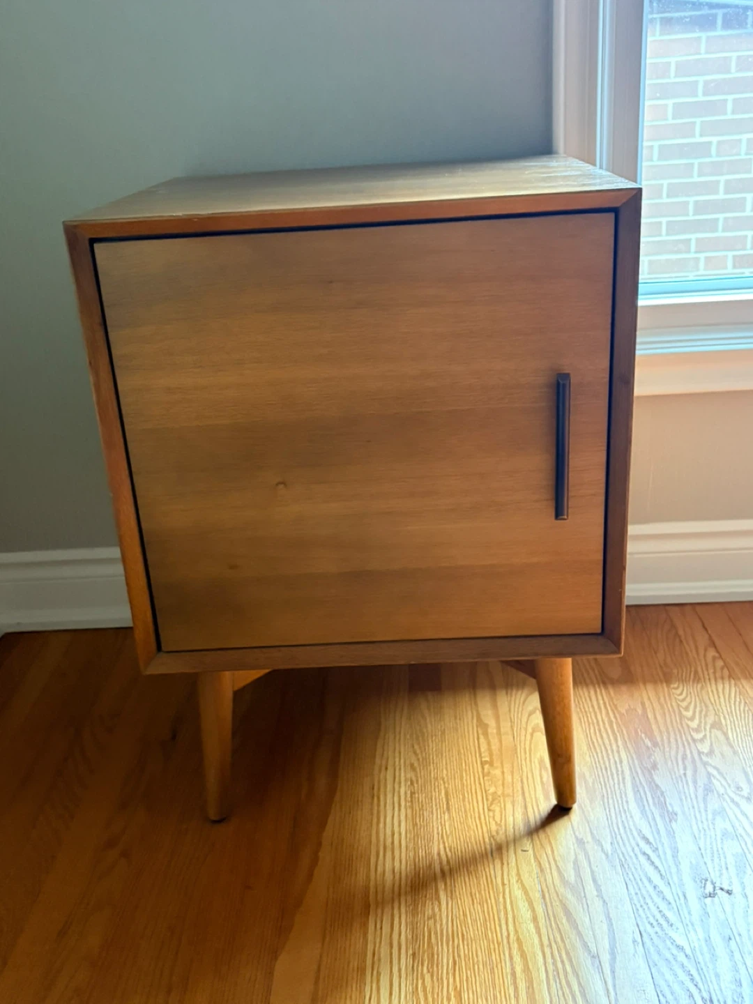 West Elm mid century MCM side cabinet / stereo