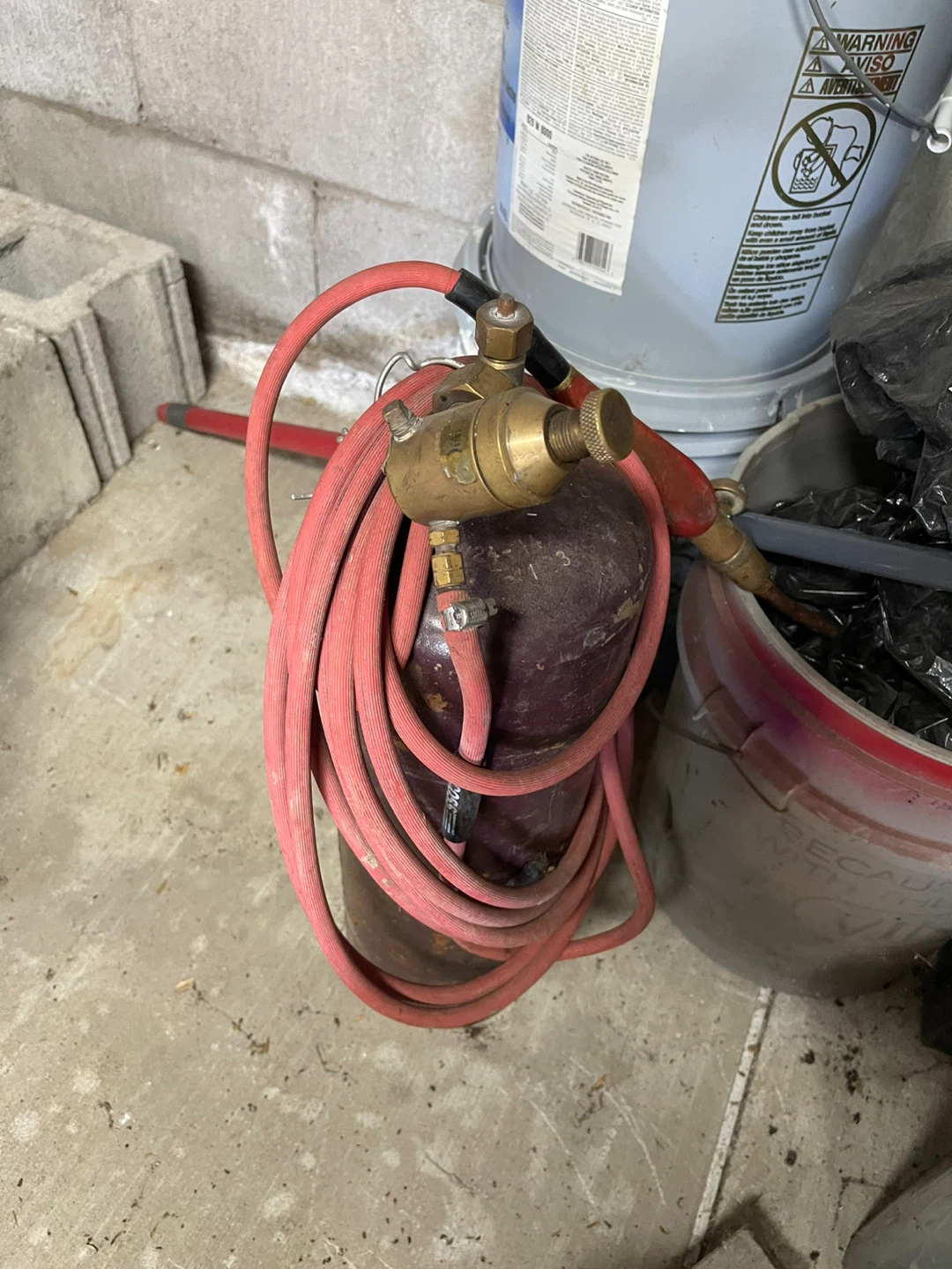 Oxy-Acetylene Cutting Torch with Hose