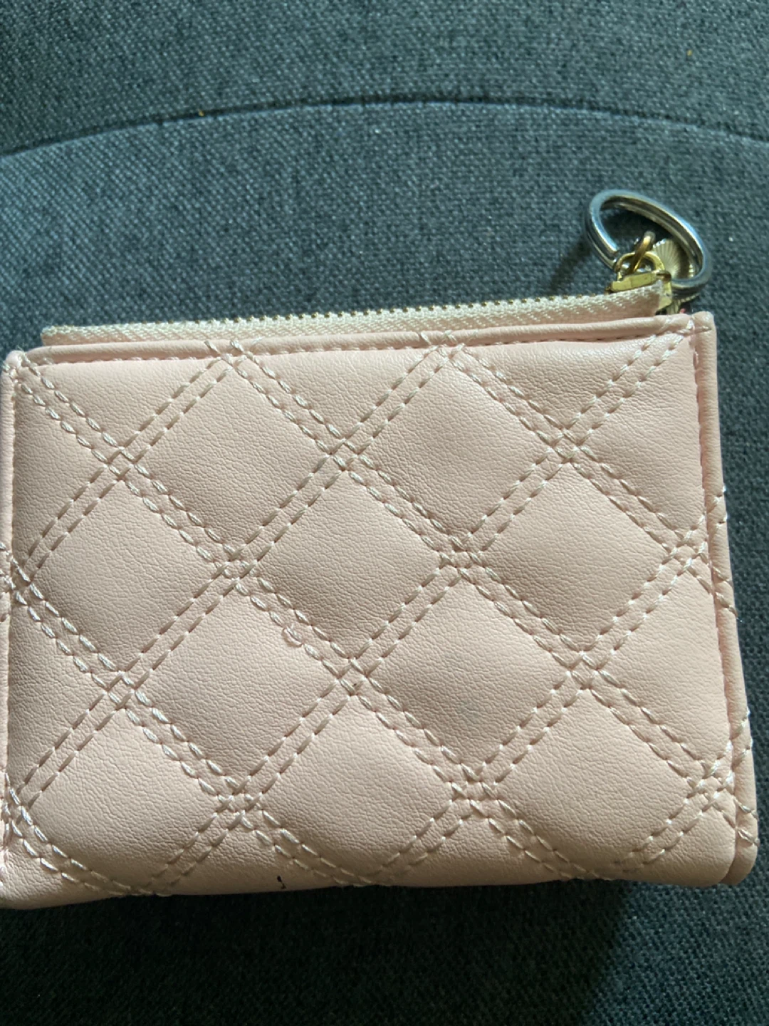 Pink Quilted Bifold Wallet - photo 3