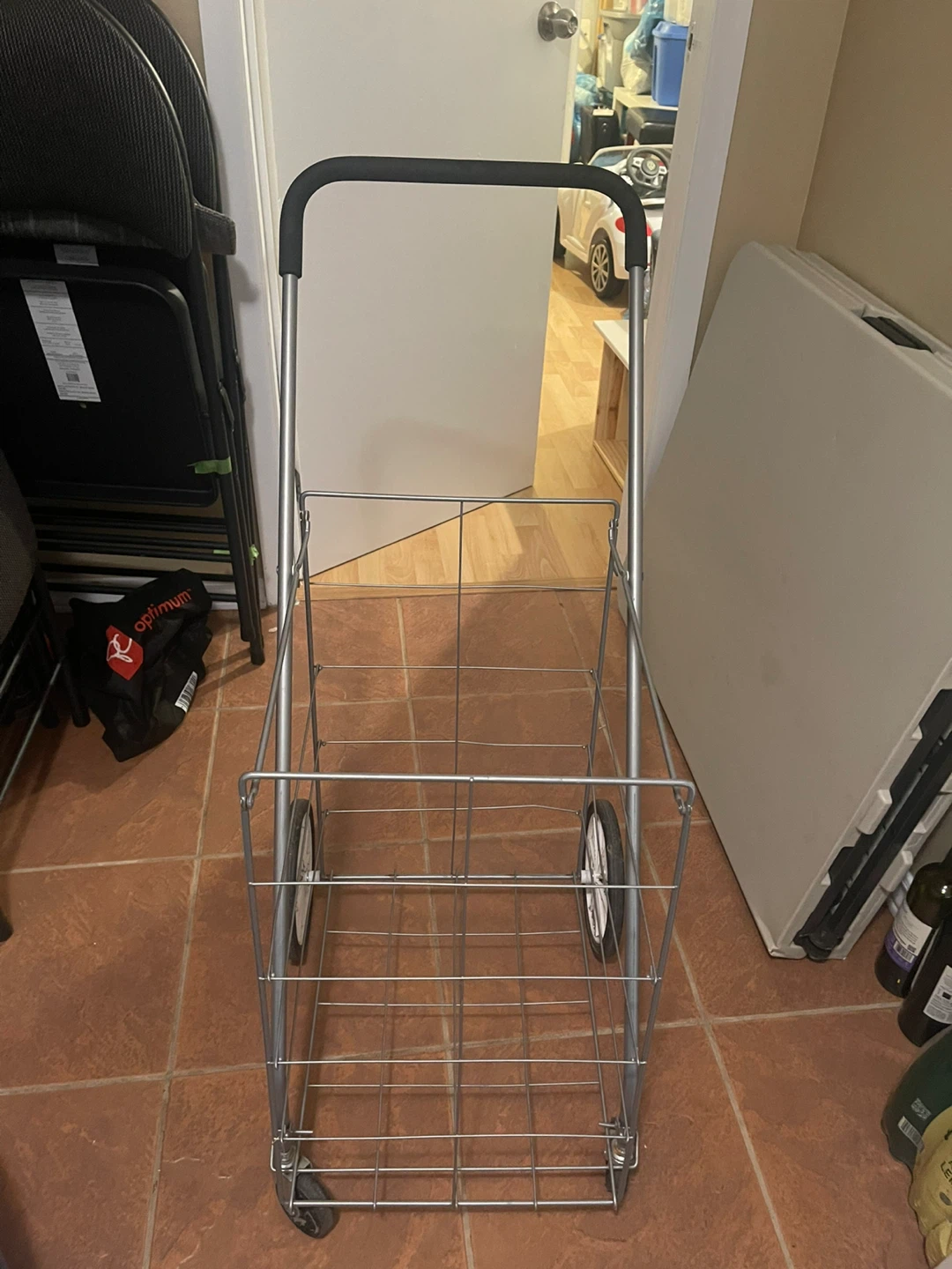 Silver Shopping Cart - photo 2