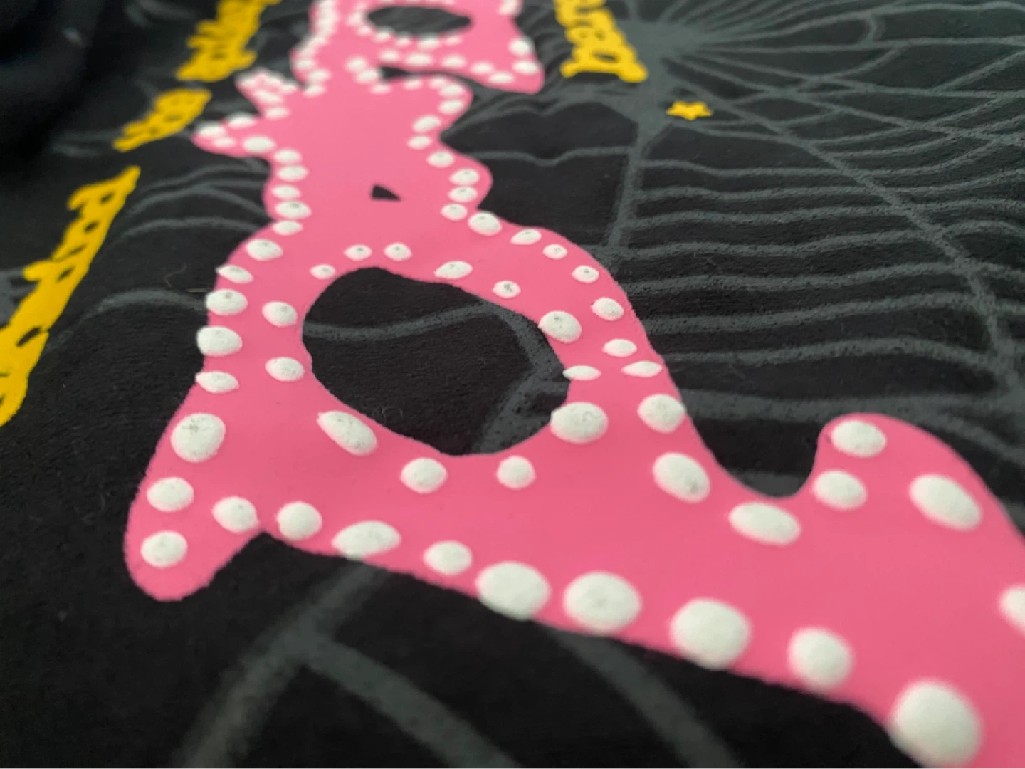 Pink Sp5der Hoodie Size Small - photo 2