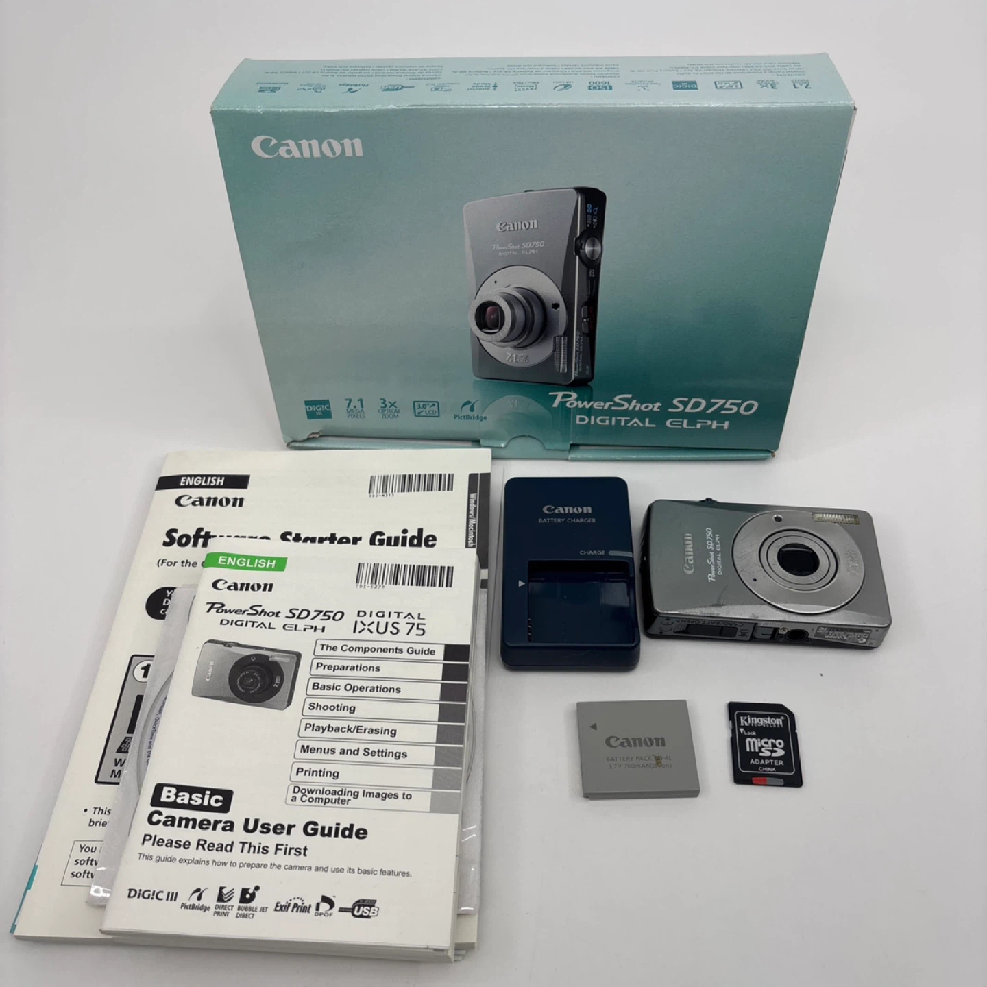 Canon PowerShot SD750 Digital Camera