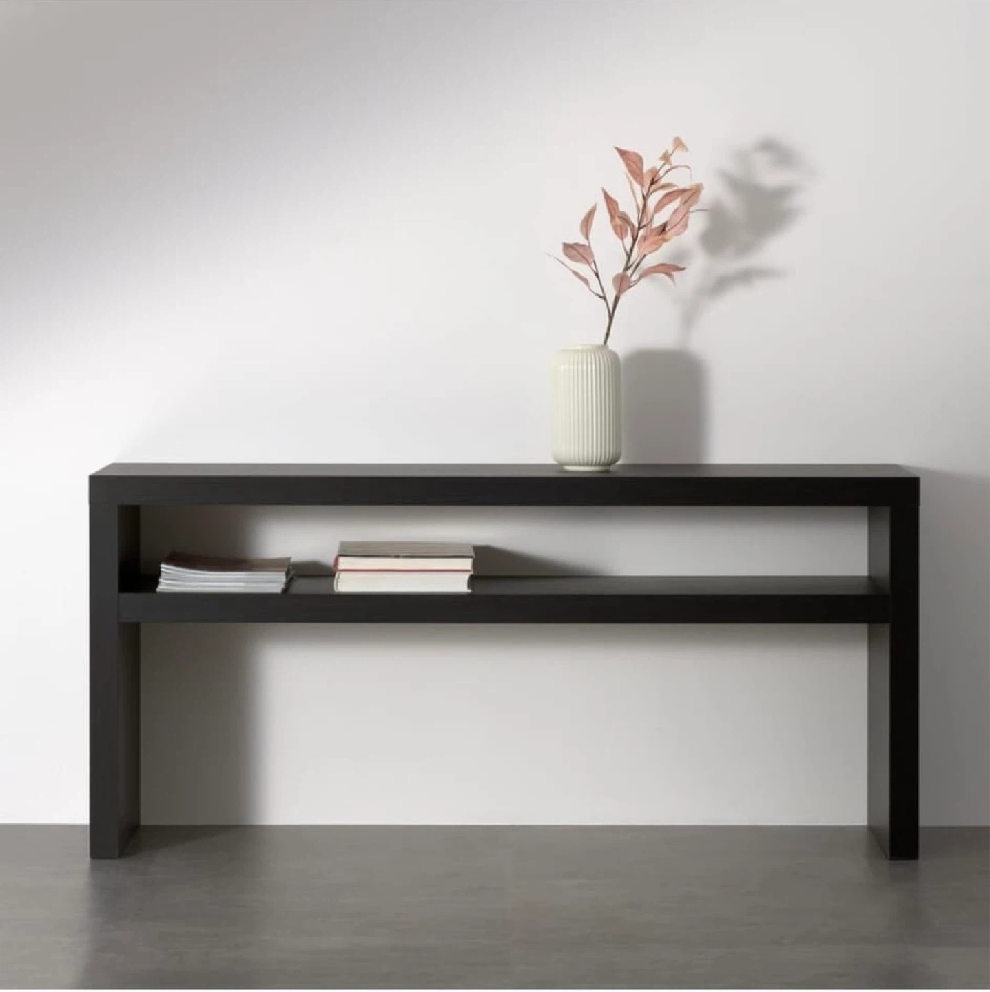 IKEA Black-Brown Console Table