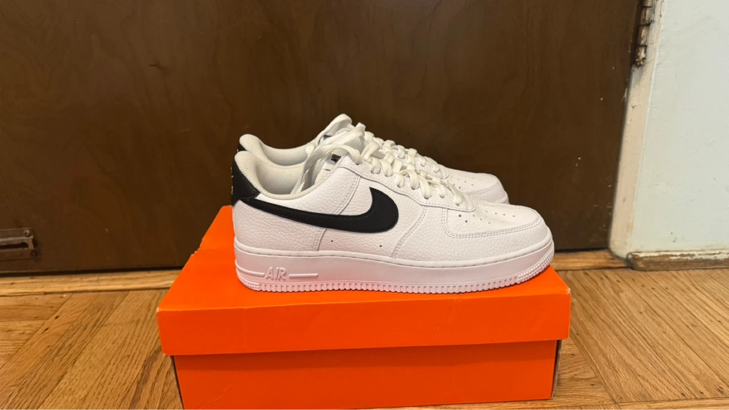 Nike Air Force 1 Low White/Black Size US 9 / EU 42.5 - photo 2