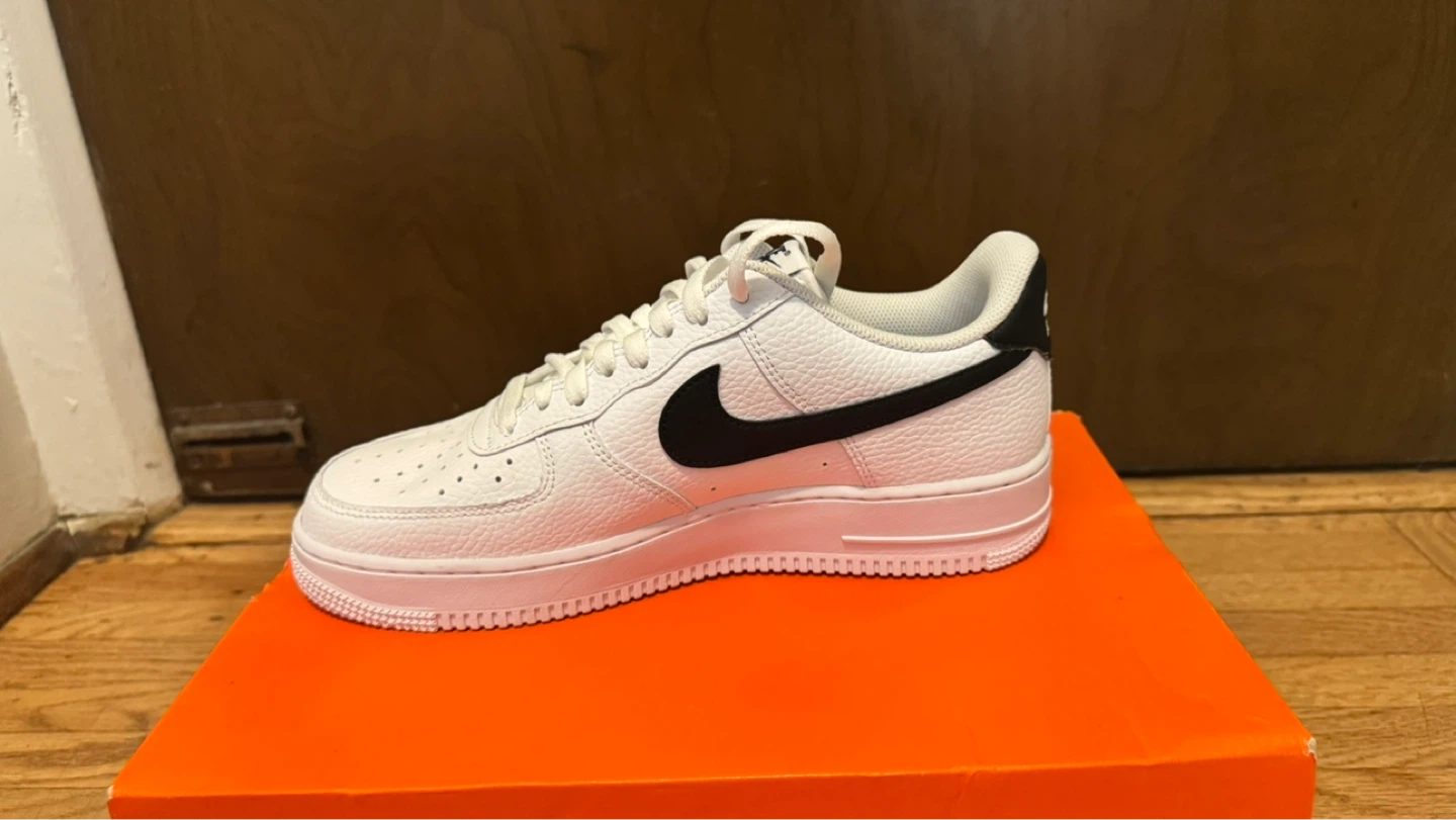 Nike Air Force 1 Low White/Black Size US 9 / EU 42.5 - photo 3