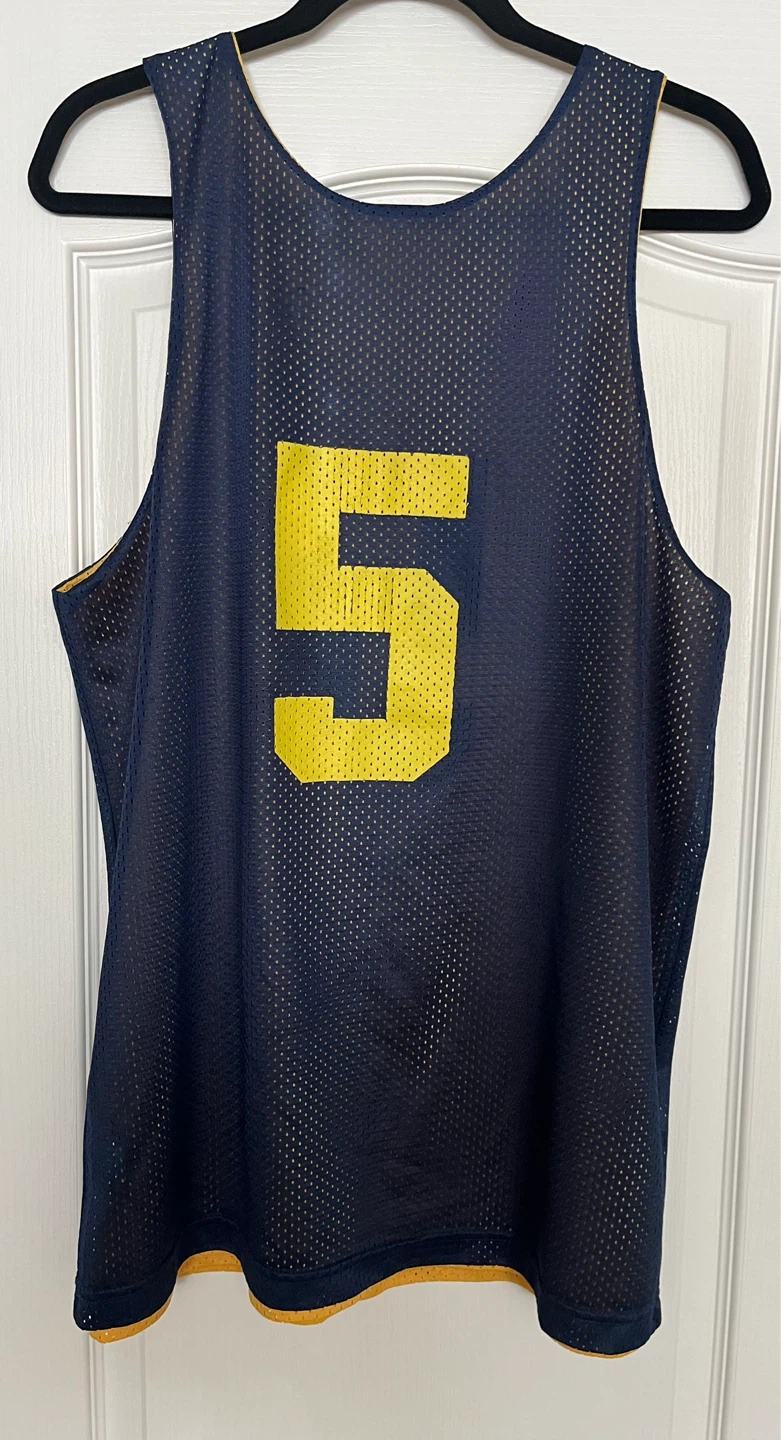 Vintage Michigan Wolverines Reversible Basketball Jersey - photo 5