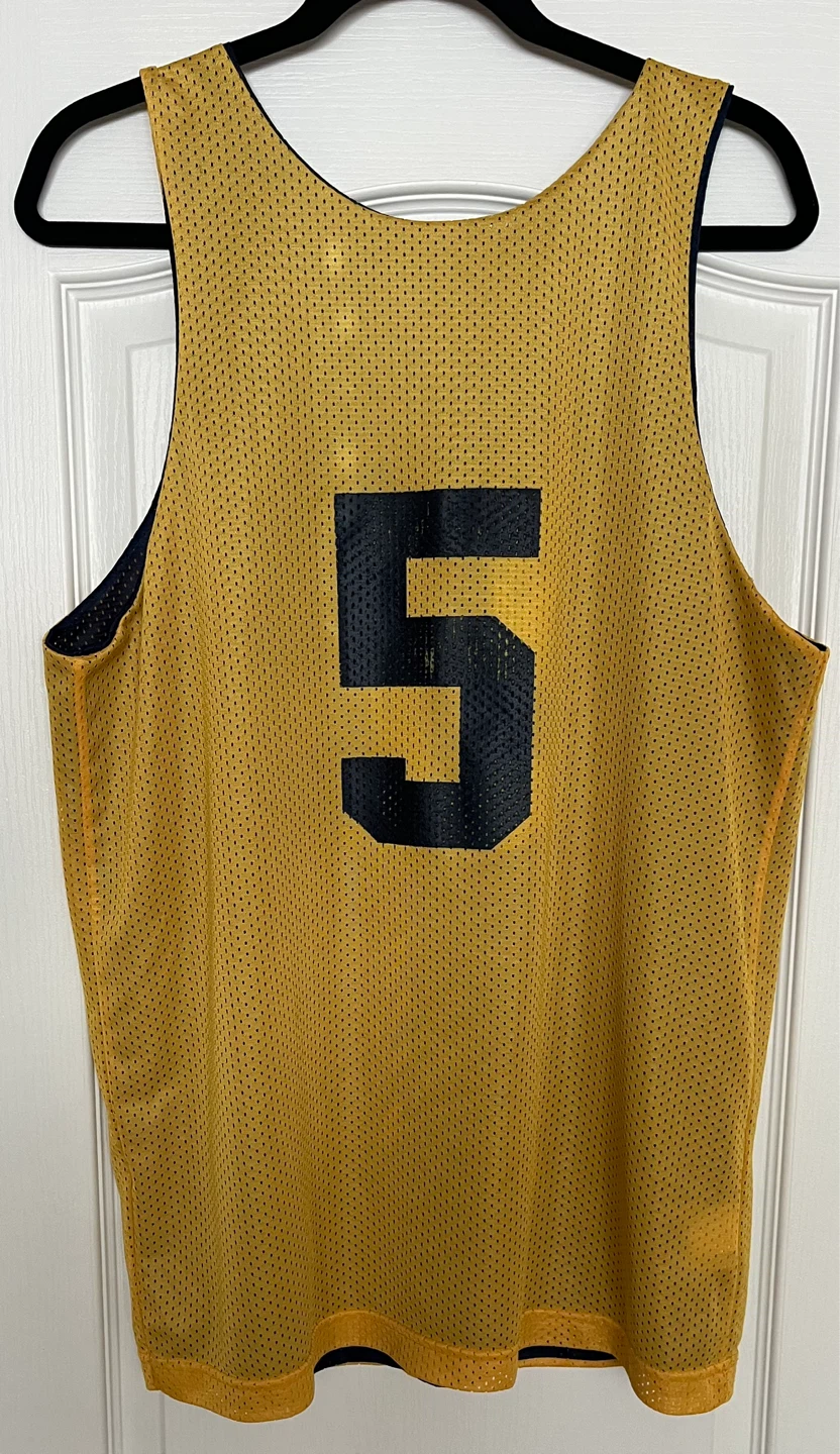Vintage Michigan Wolverines Reversible Basketball Jersey - photo 2