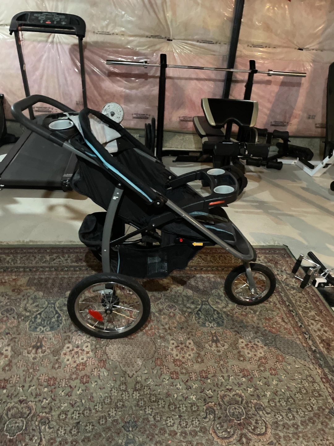 Black Jogging Stroller